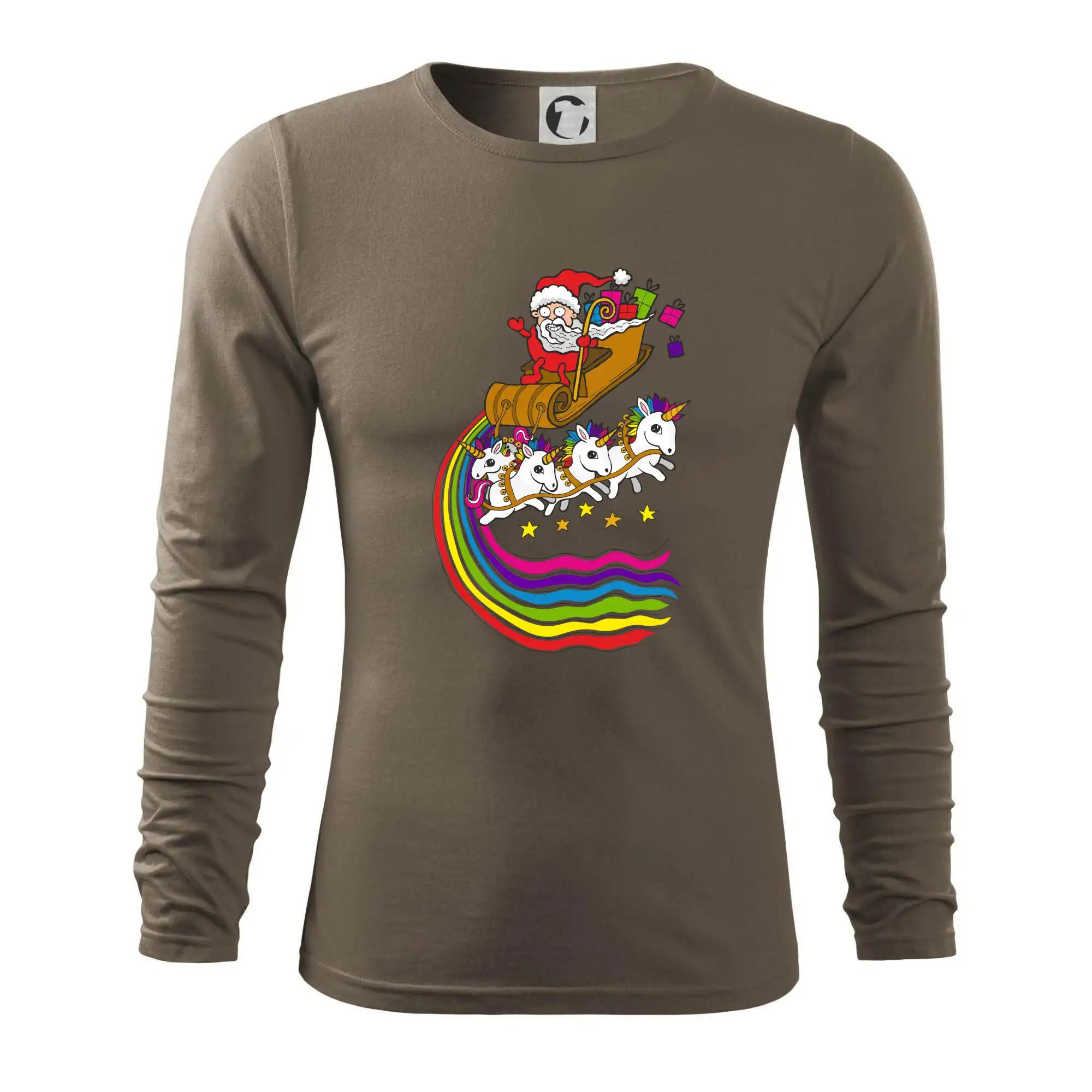 Santa a jednorožci (Pecka design)