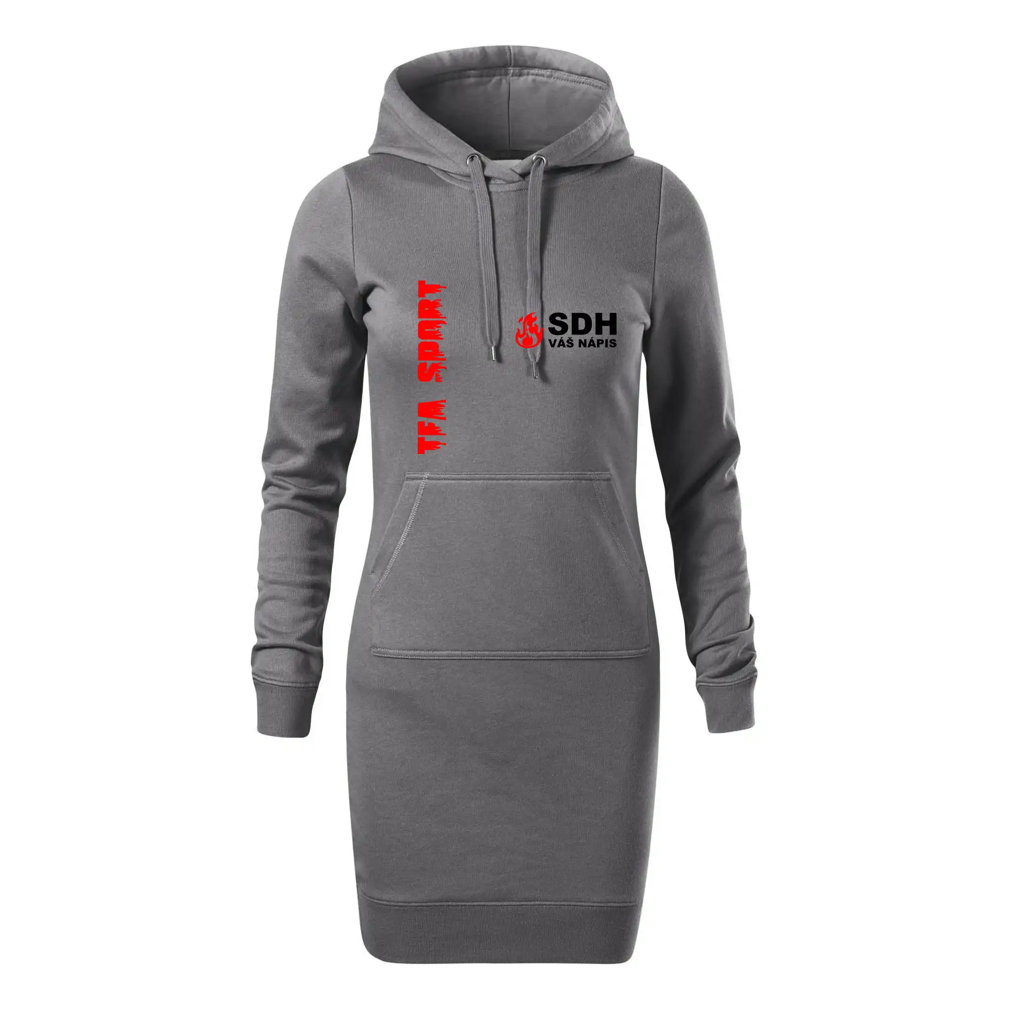 TFA Sport SDH (červený oheň) - Vlastní nápis