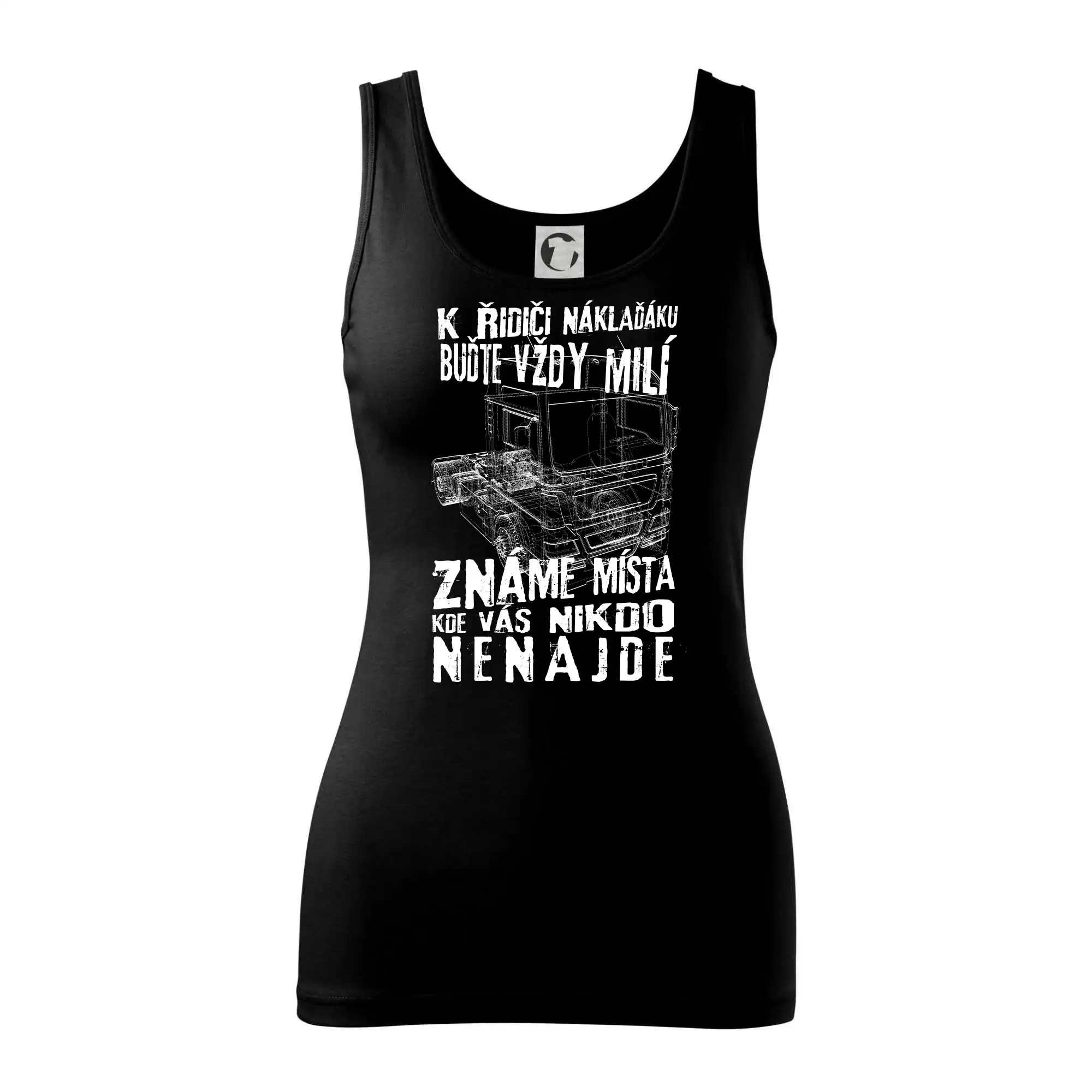 K řidiči náklaďáku buďte vždy milý