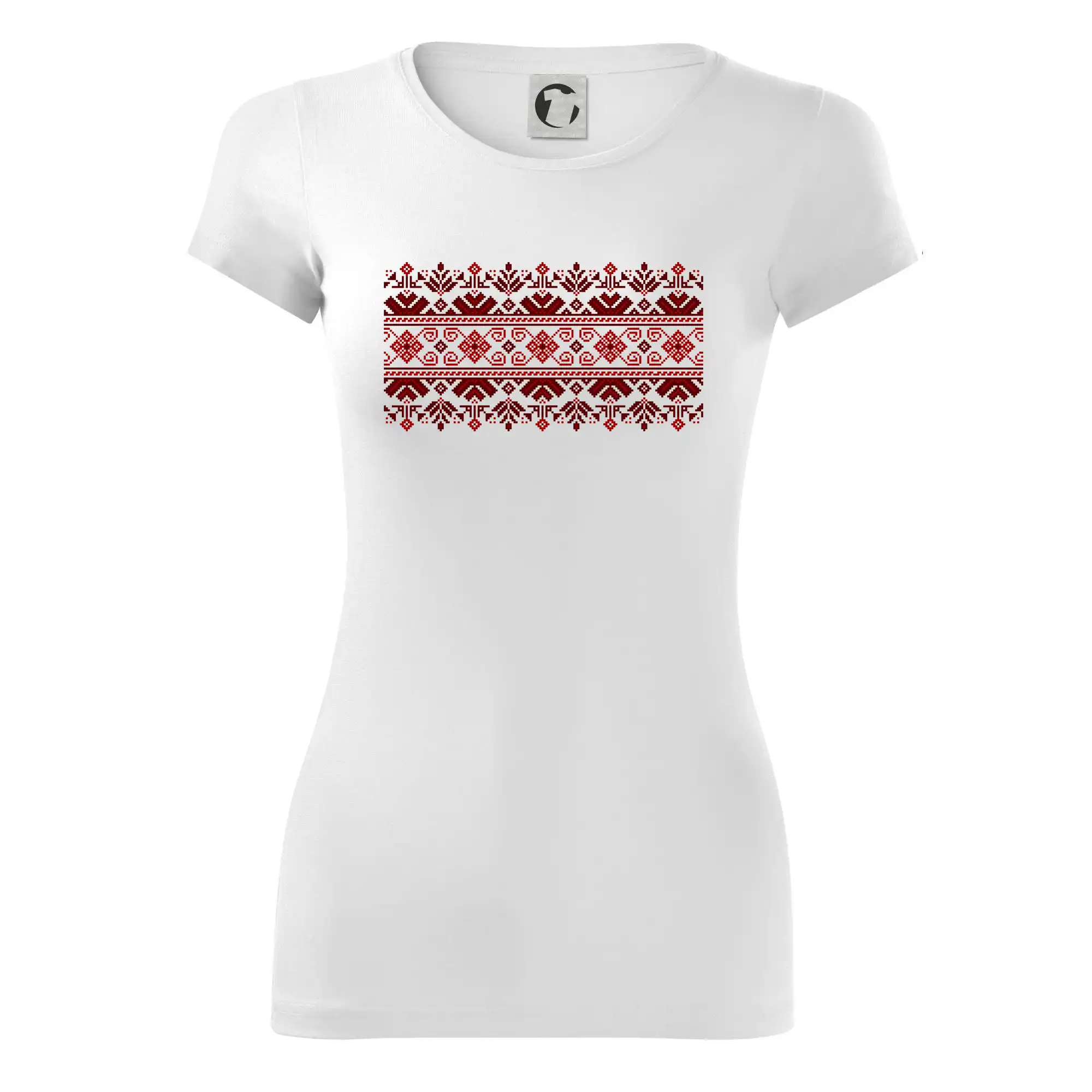 Ukrajinský vzor - červený