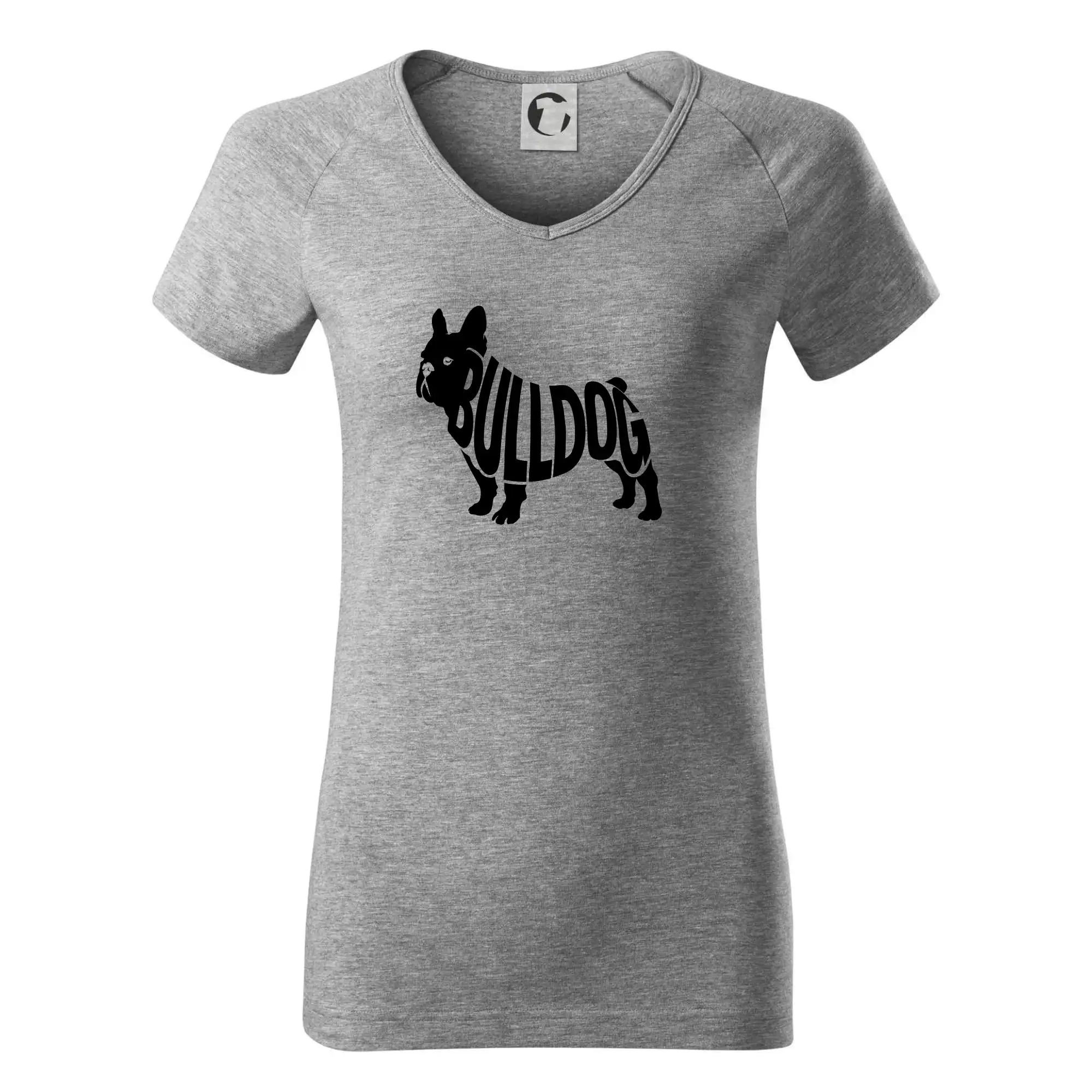 Bulldog  nápis v těle