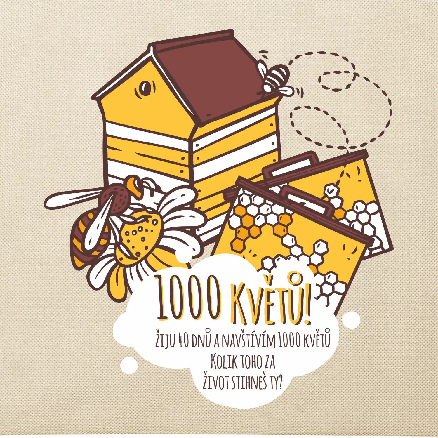 Včela - 1000 květů