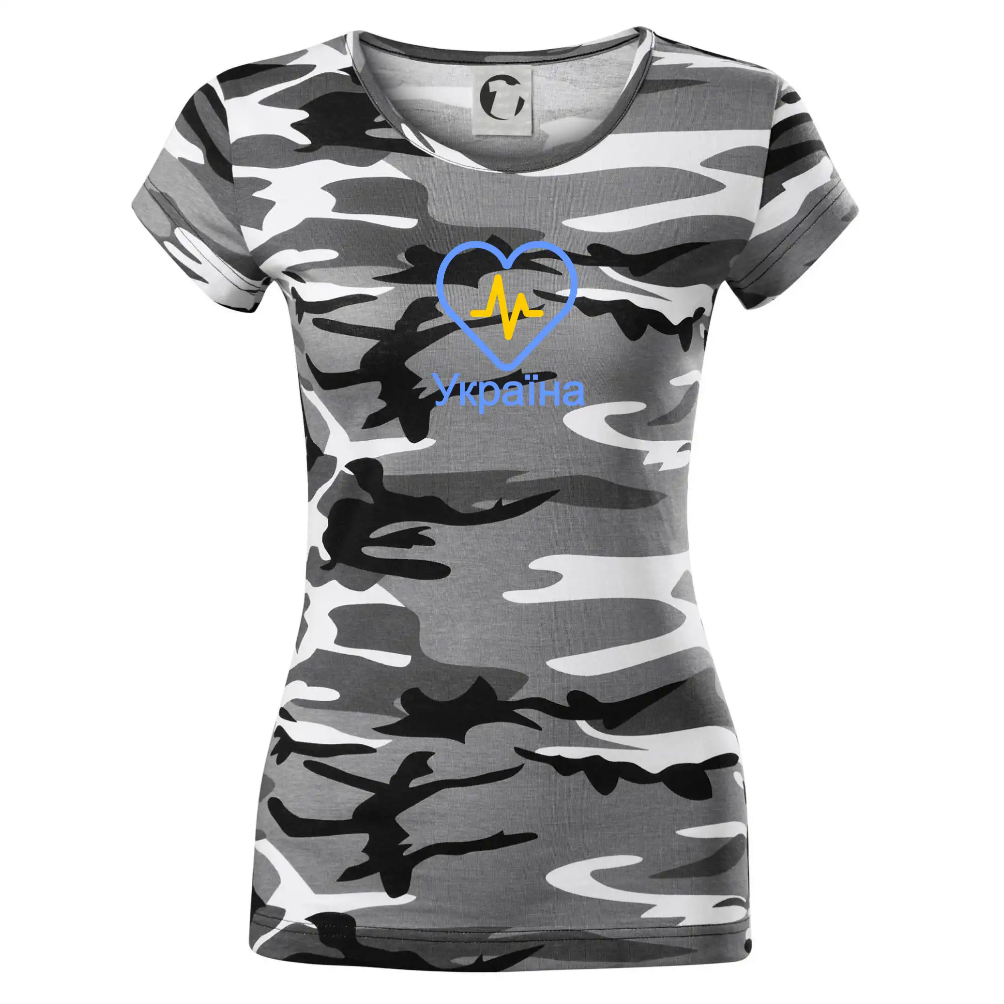 Moje srdce bije pro Ukrajinu - velké