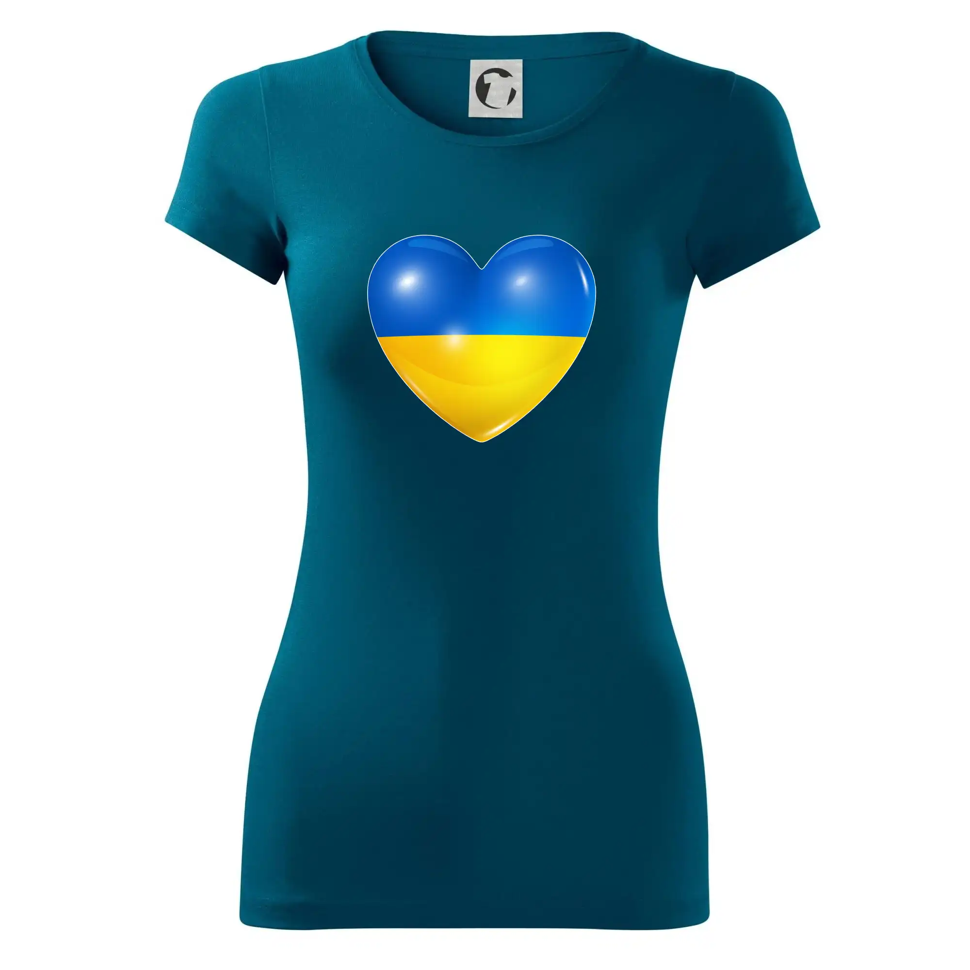 Ukrajina srdce vlajka