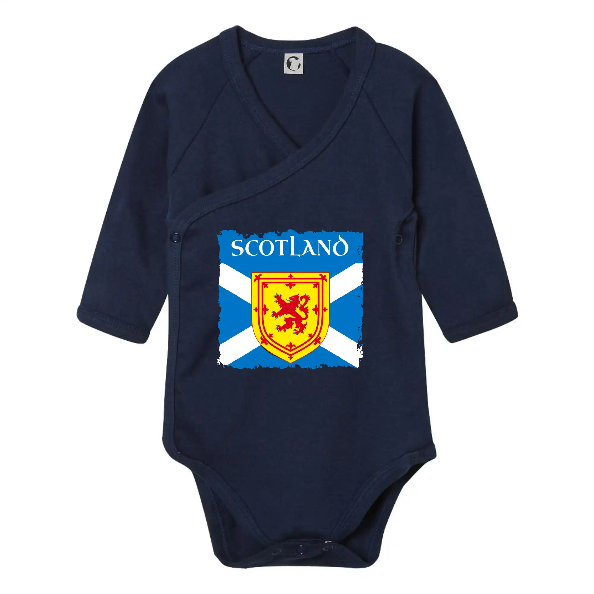 Skotská vlajka s erbem lva