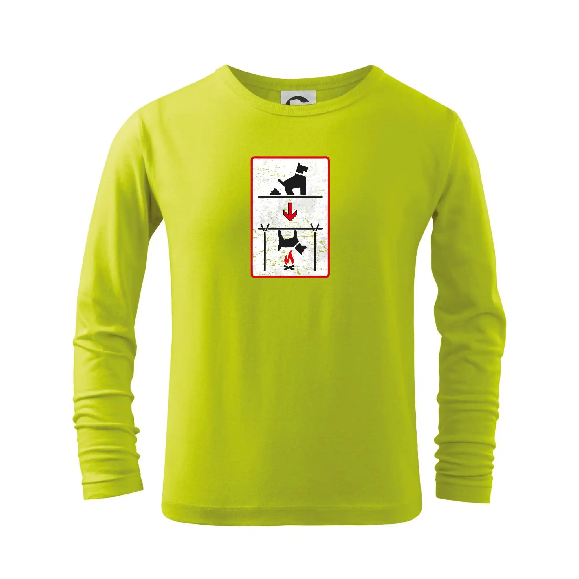 Tričko pro odpůrce sraní na chodníku