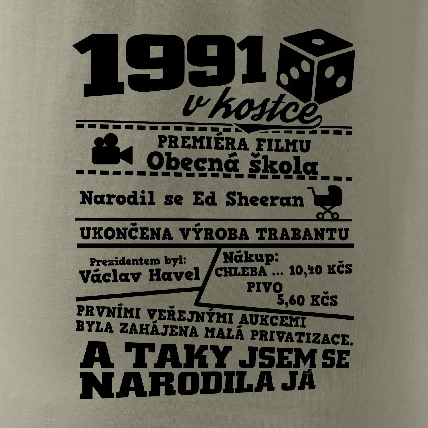 1991 v kostce