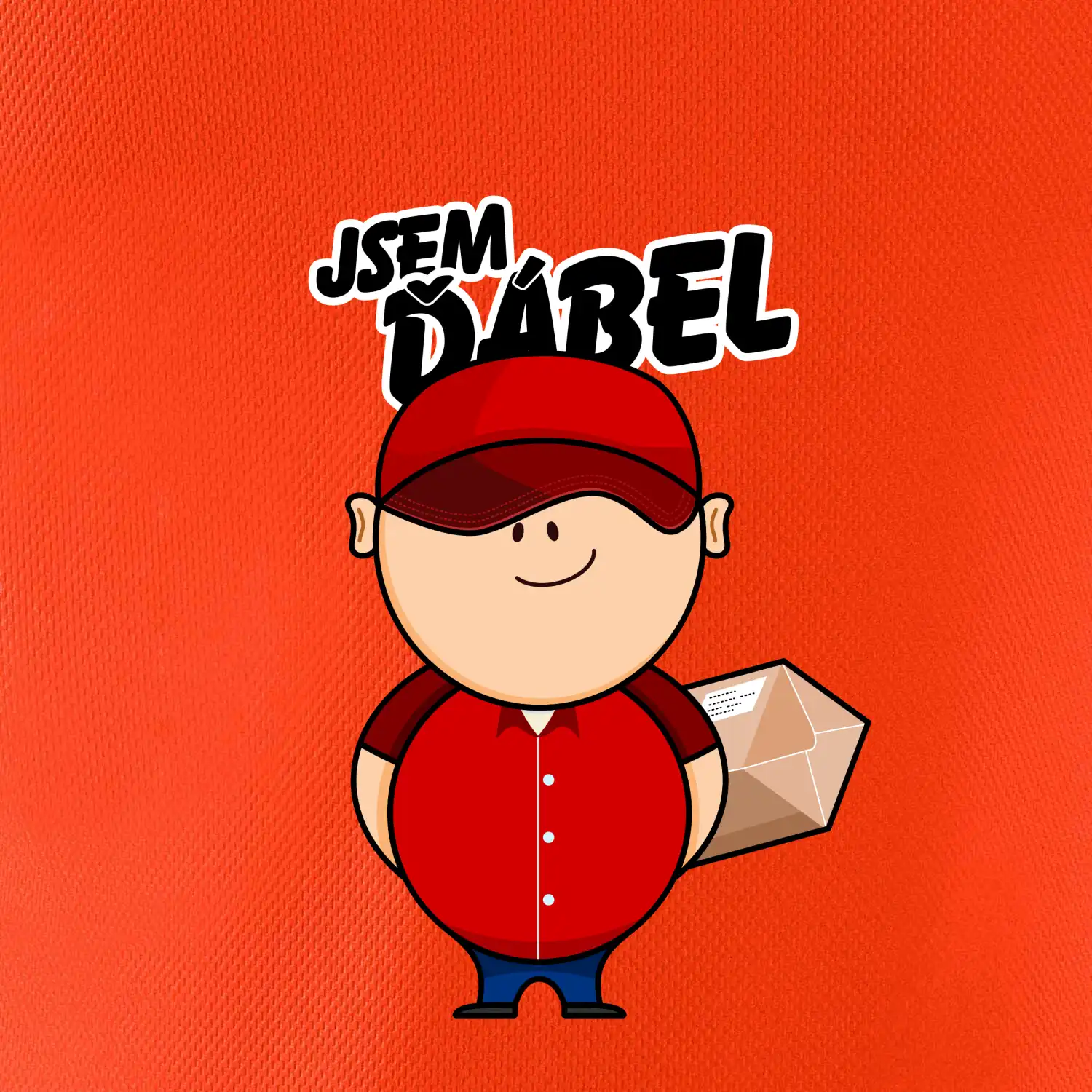 Jsem ďábel doručovatel červený