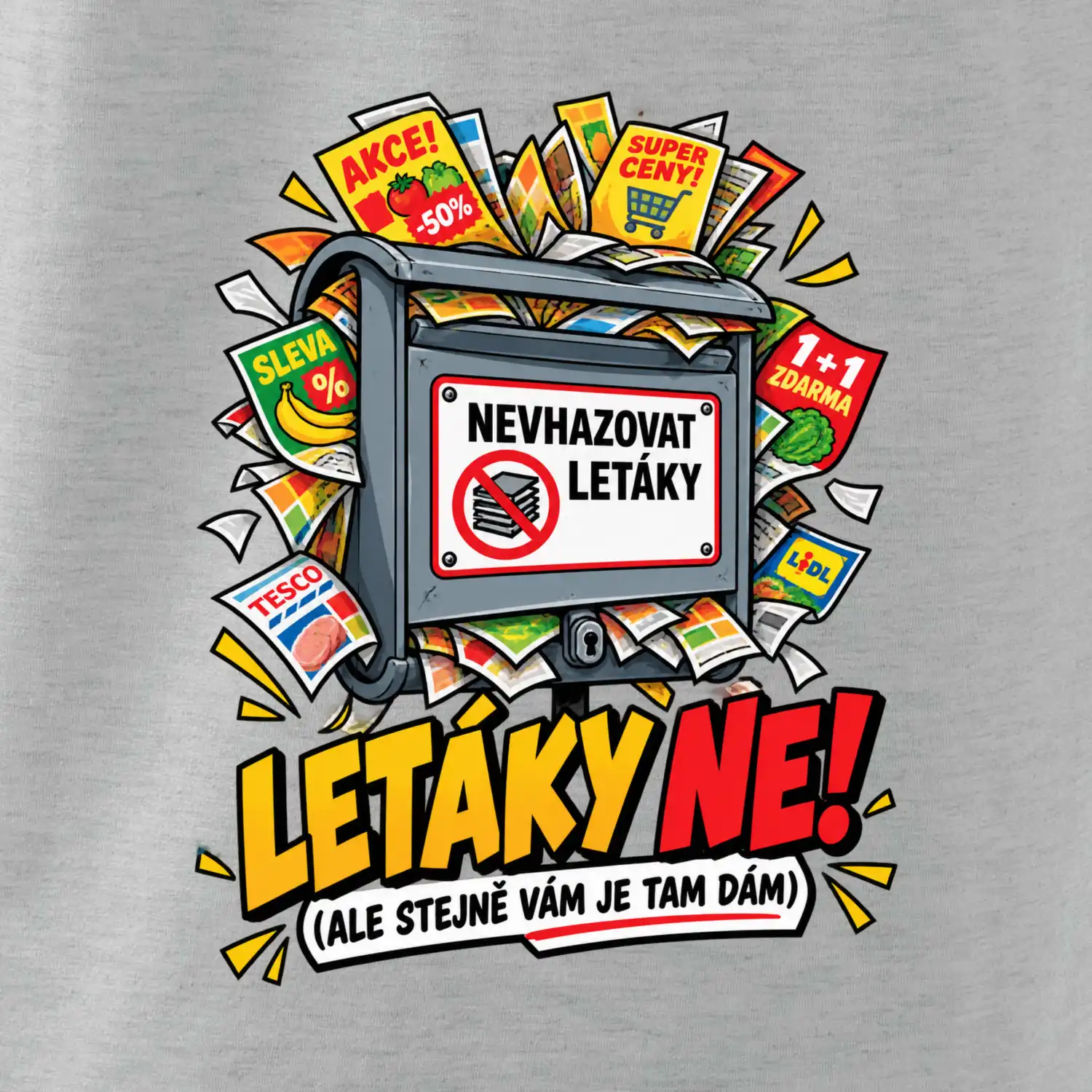 Letáky ne