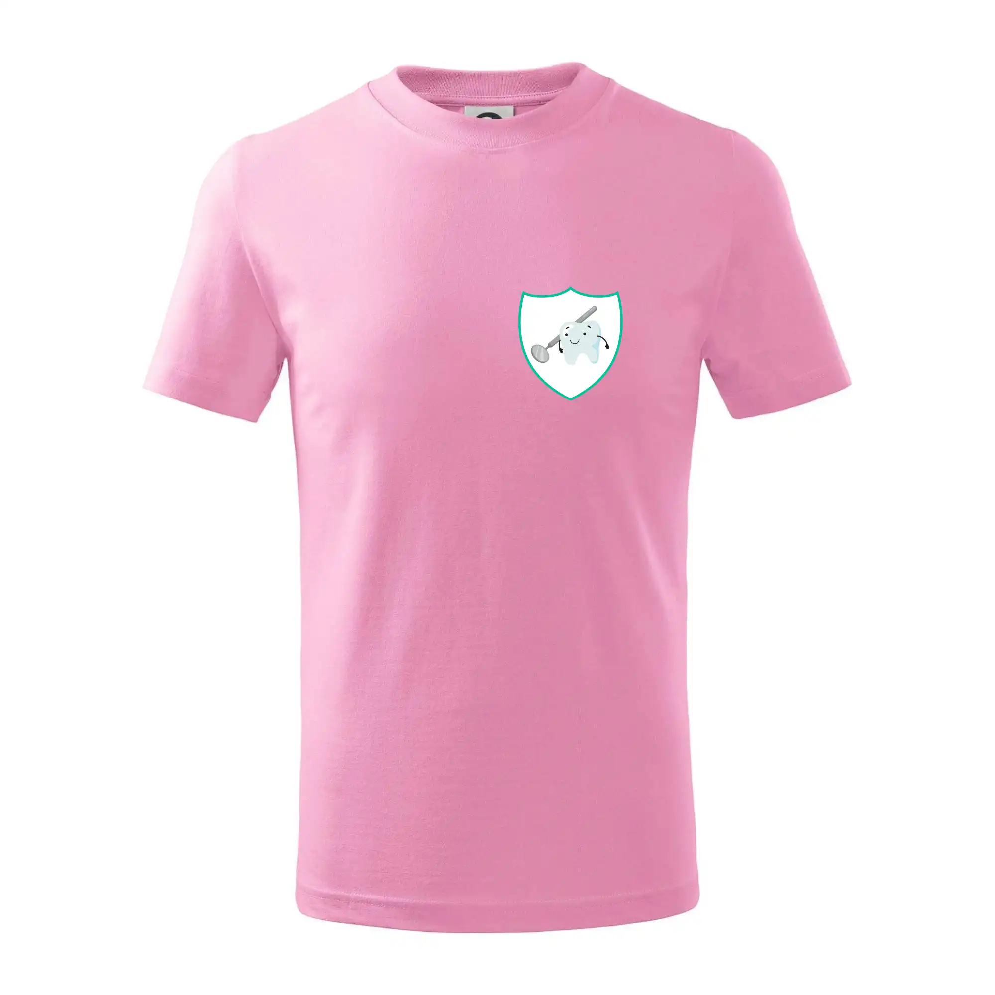 Zoubek na prsu - zrcátko