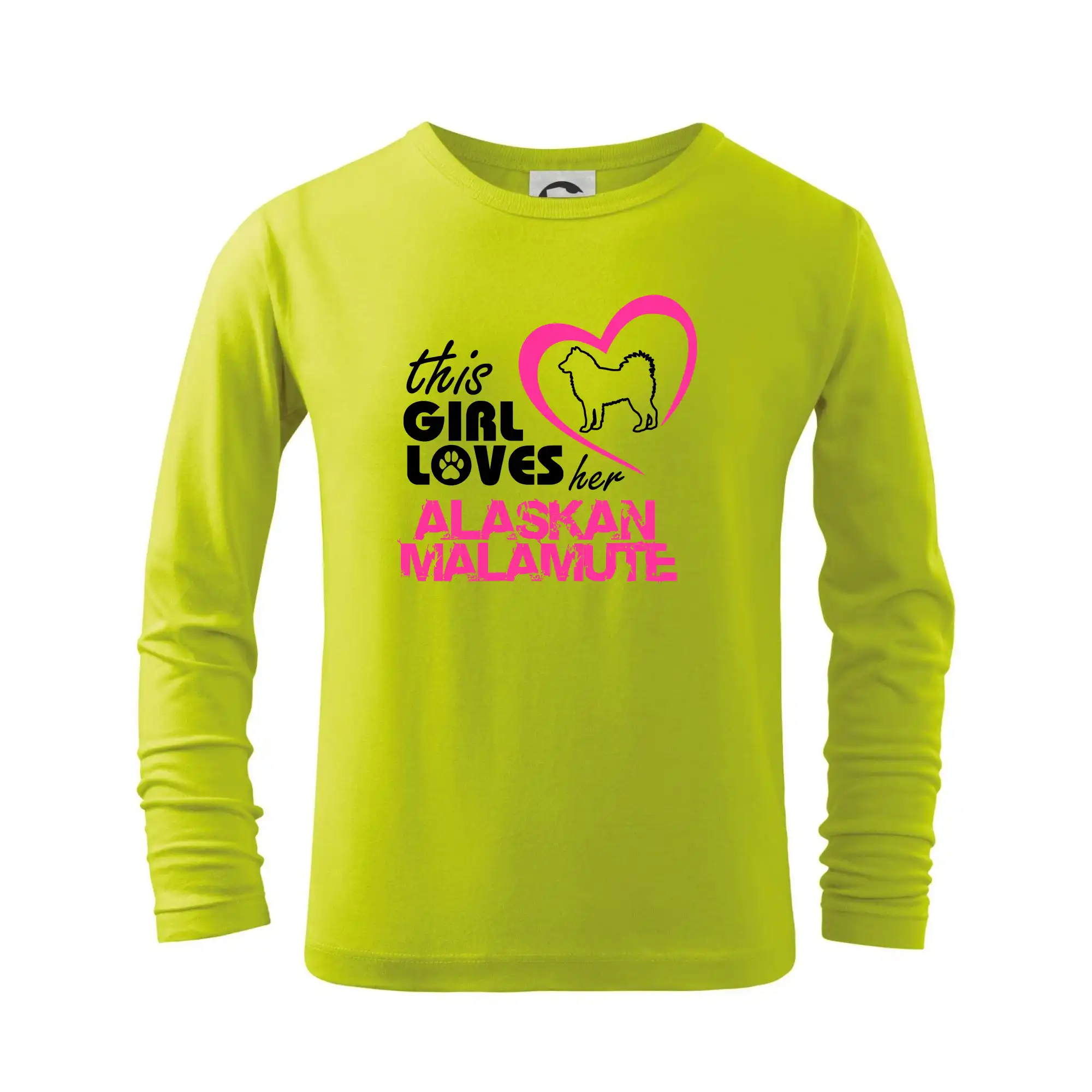 This Girl Loves her Alaskan Malamute