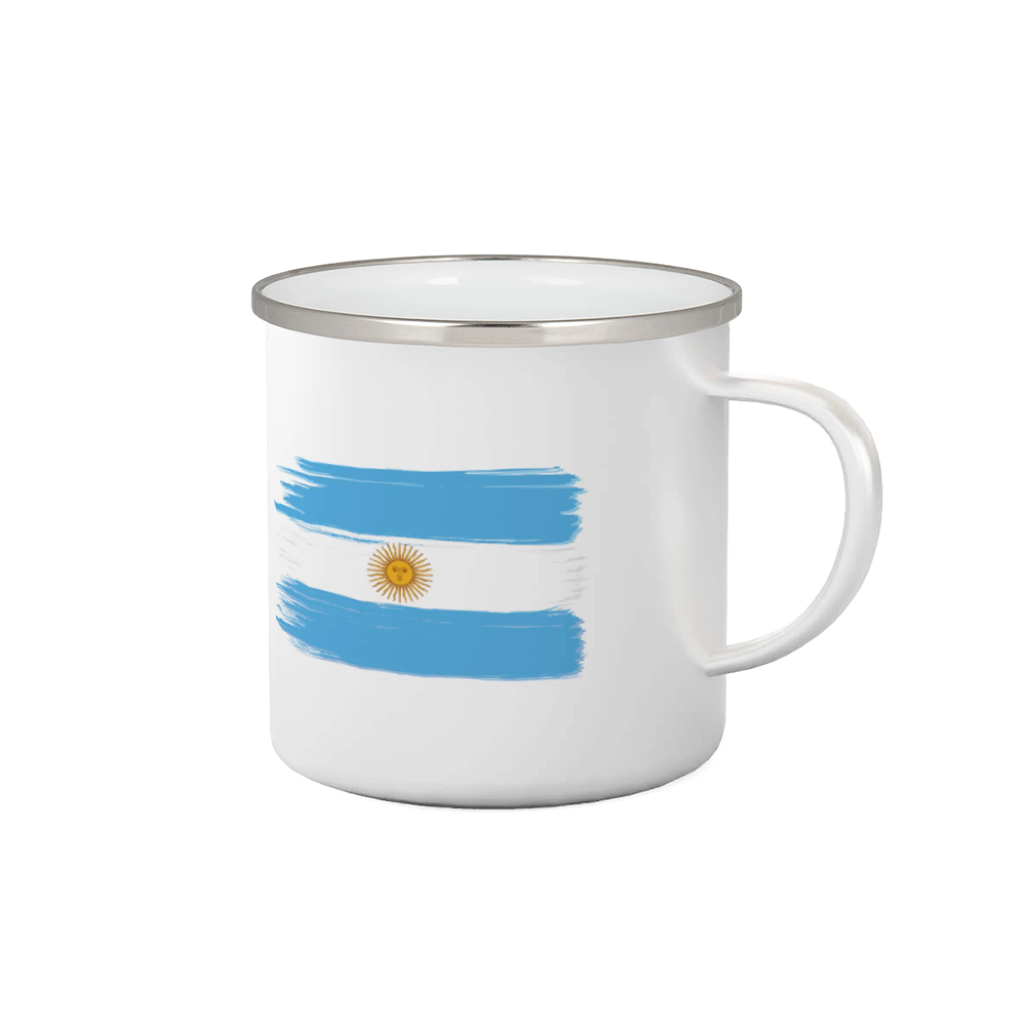 Argentina vlajka kreslená štětkou