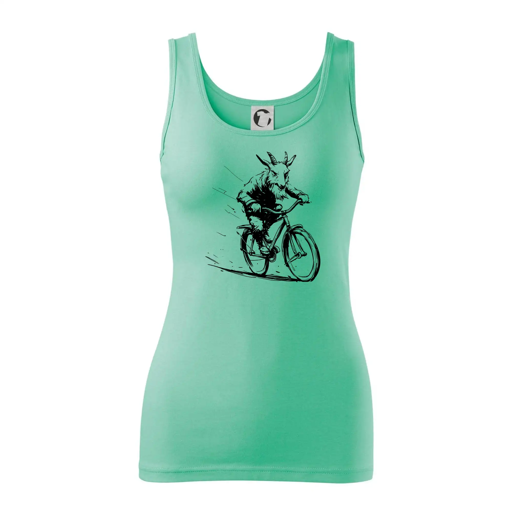 Drsný kozel na kole