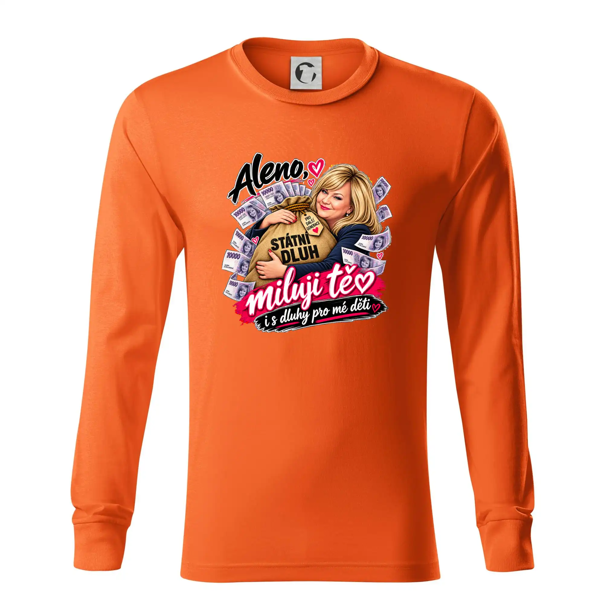 Aleno, miluji tě i s dluhy pro mé děti