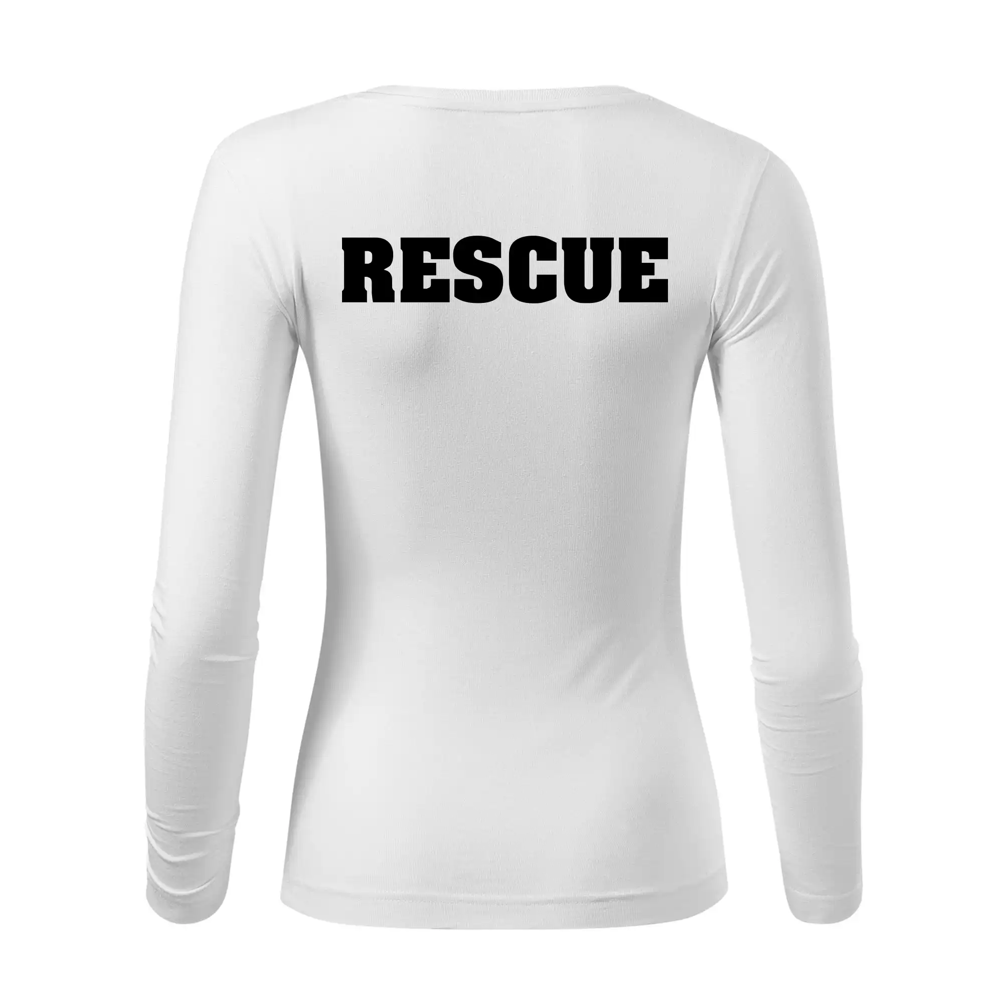 Rescue - Hvězda na prsu +  nápis na zádech