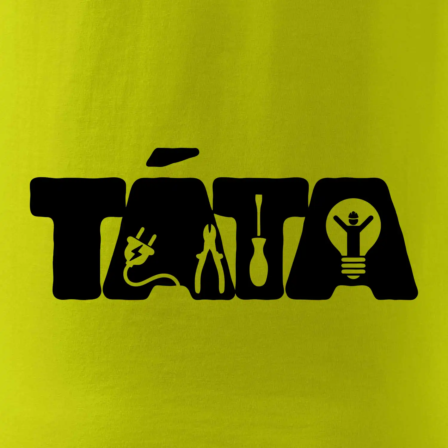 Táta nápis - elektrikář