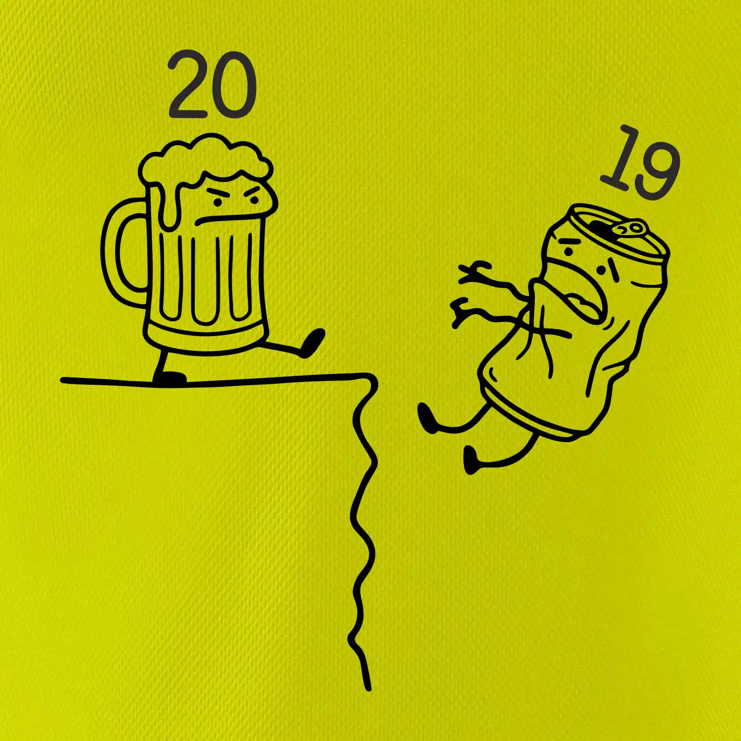 Pivo narozeniny - útes 20 let
