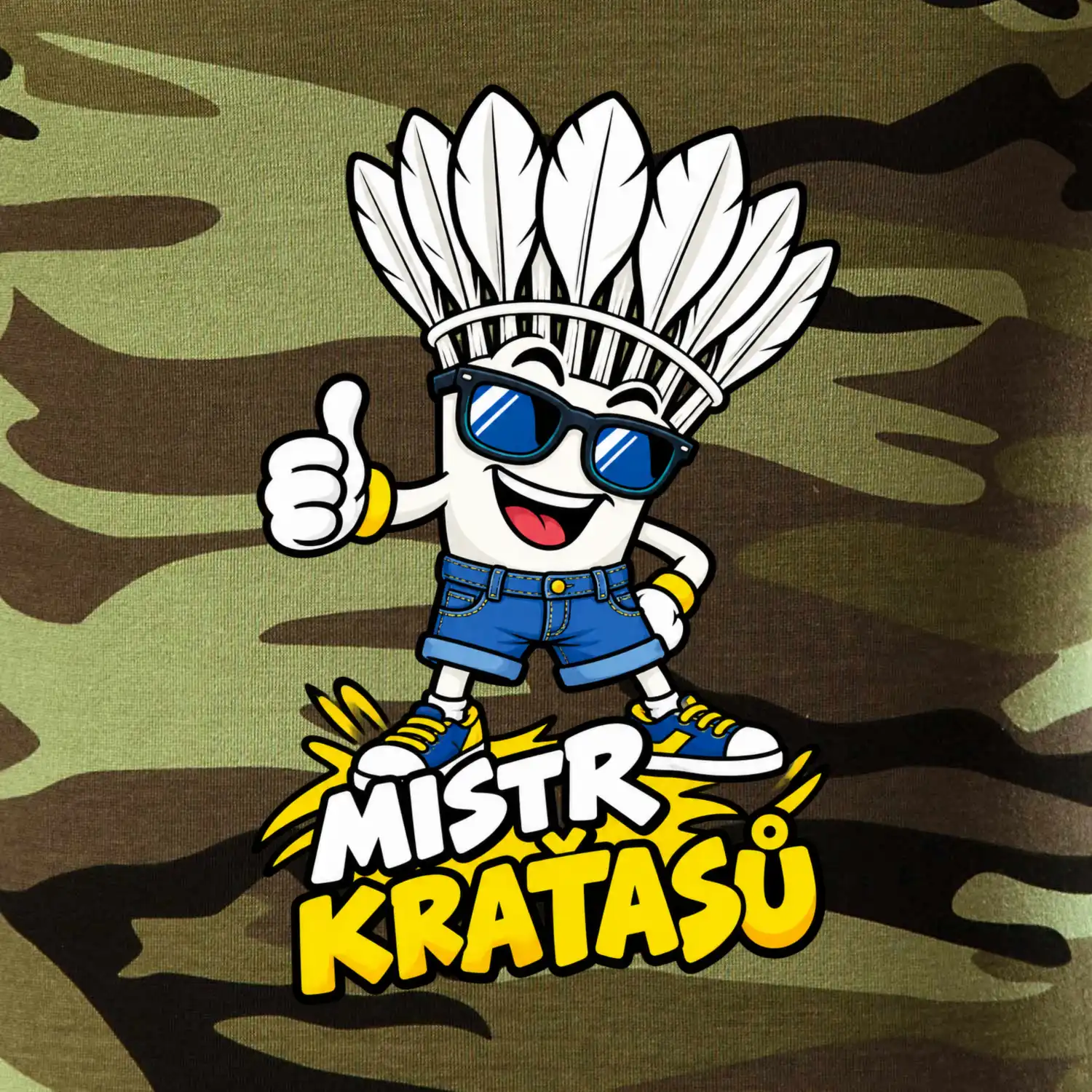 Badminton mistr kraťasů