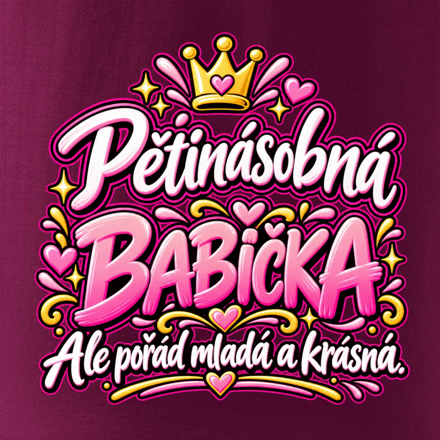 Pětinásobná babička Ale pořád mladá a krásná