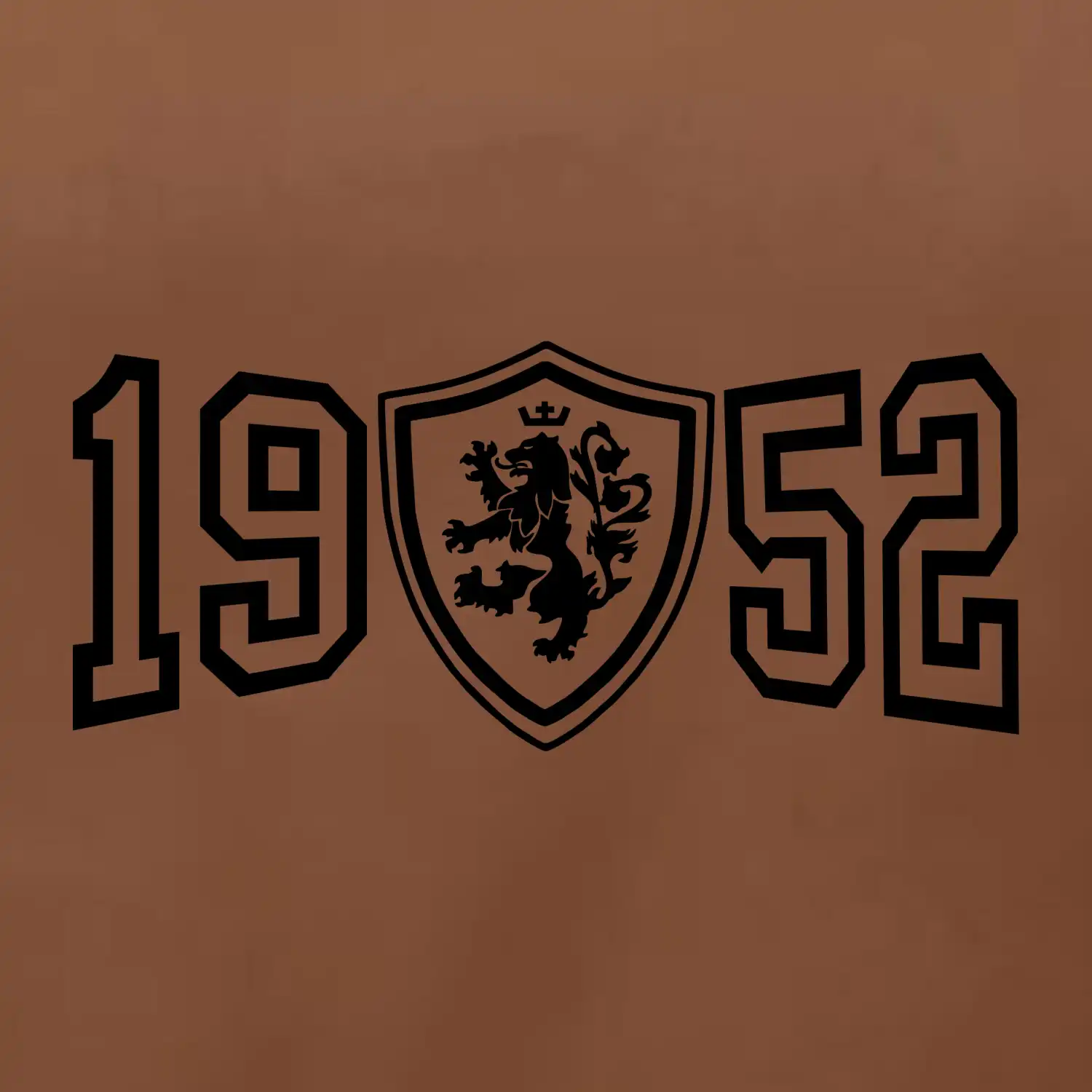 Narozeninový motiv - znak - 1952
