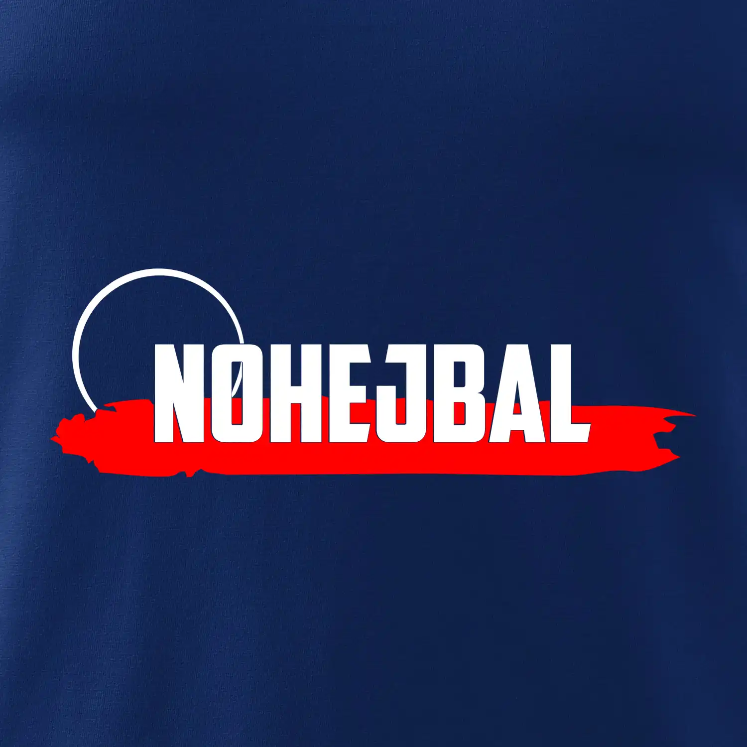 Nohejbal nápis