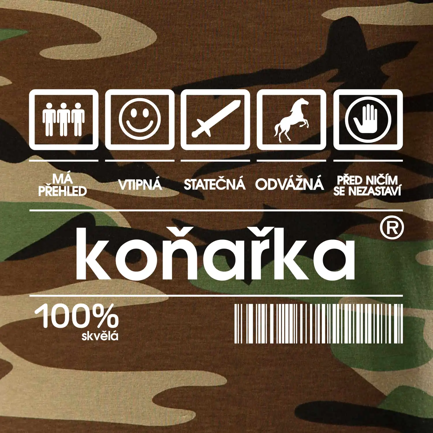 Čárový kód - Koňařka