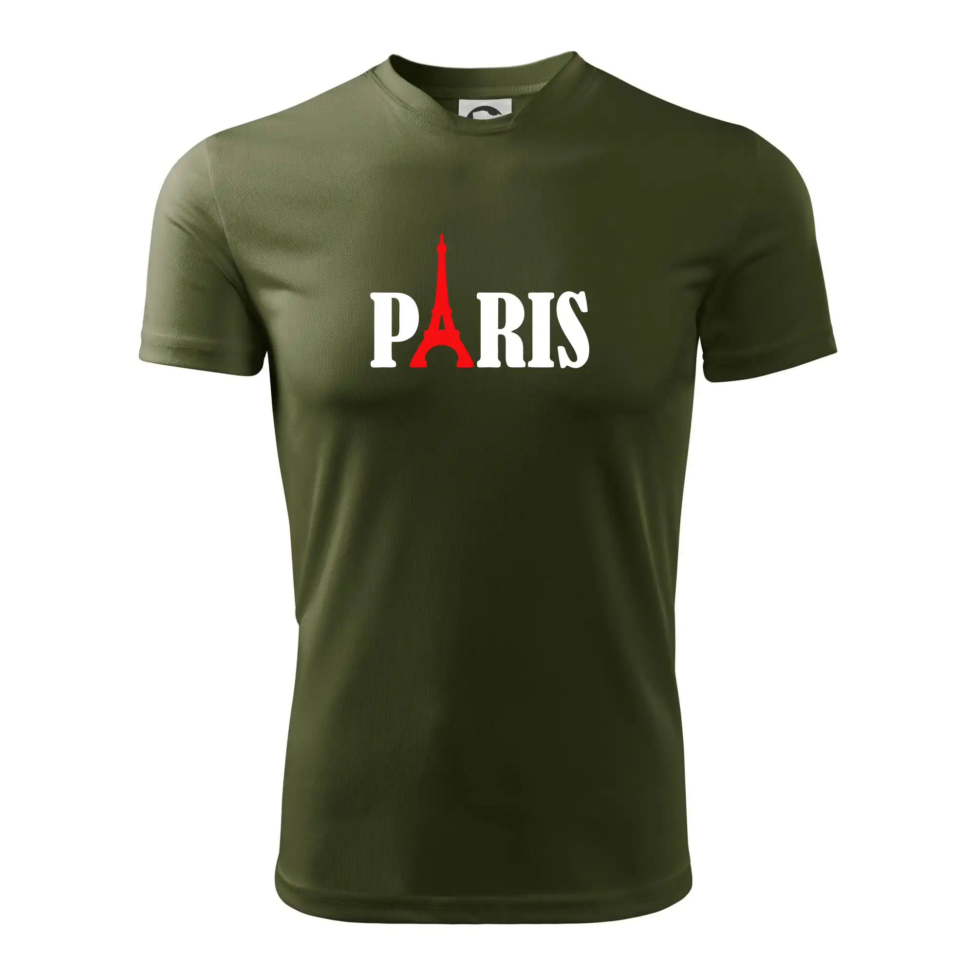 Paris nápis Eiffelova věž