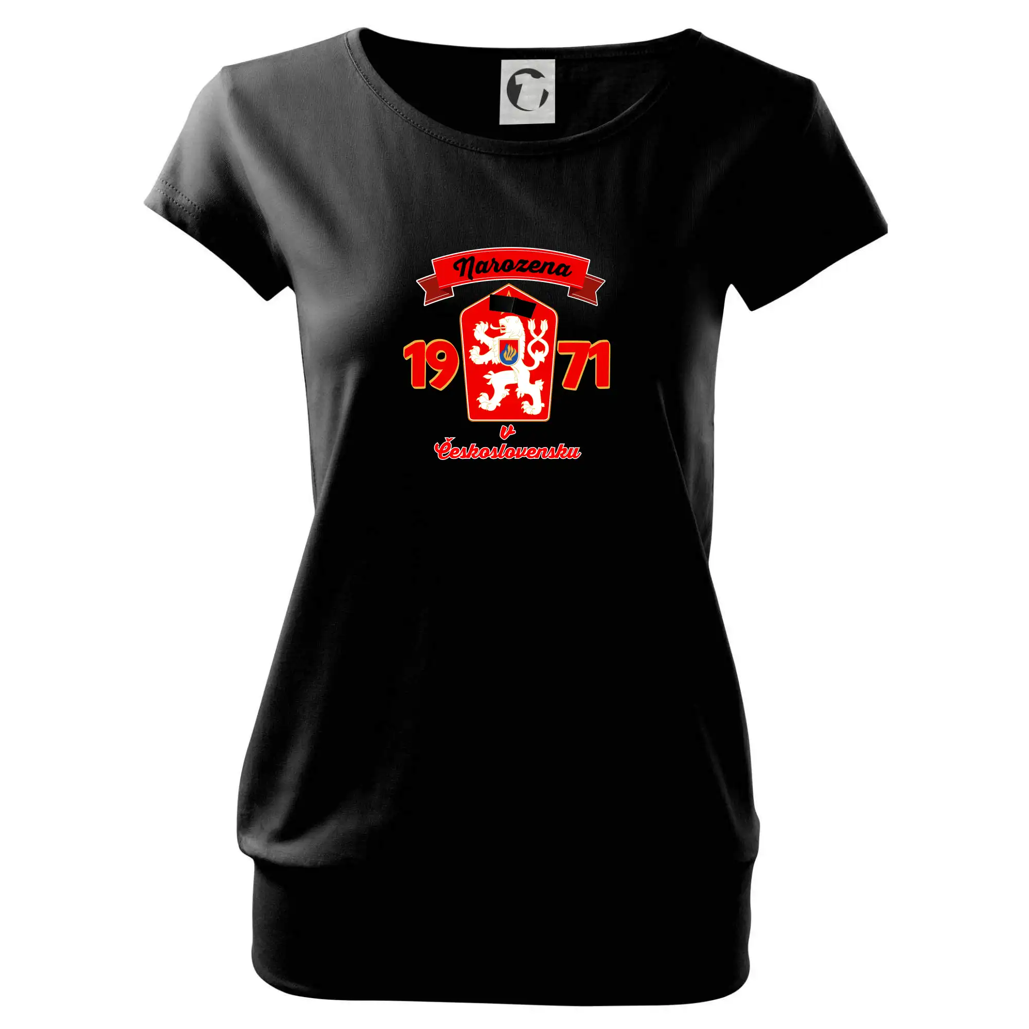 Narozena v Československu - Přelepený znak 1971