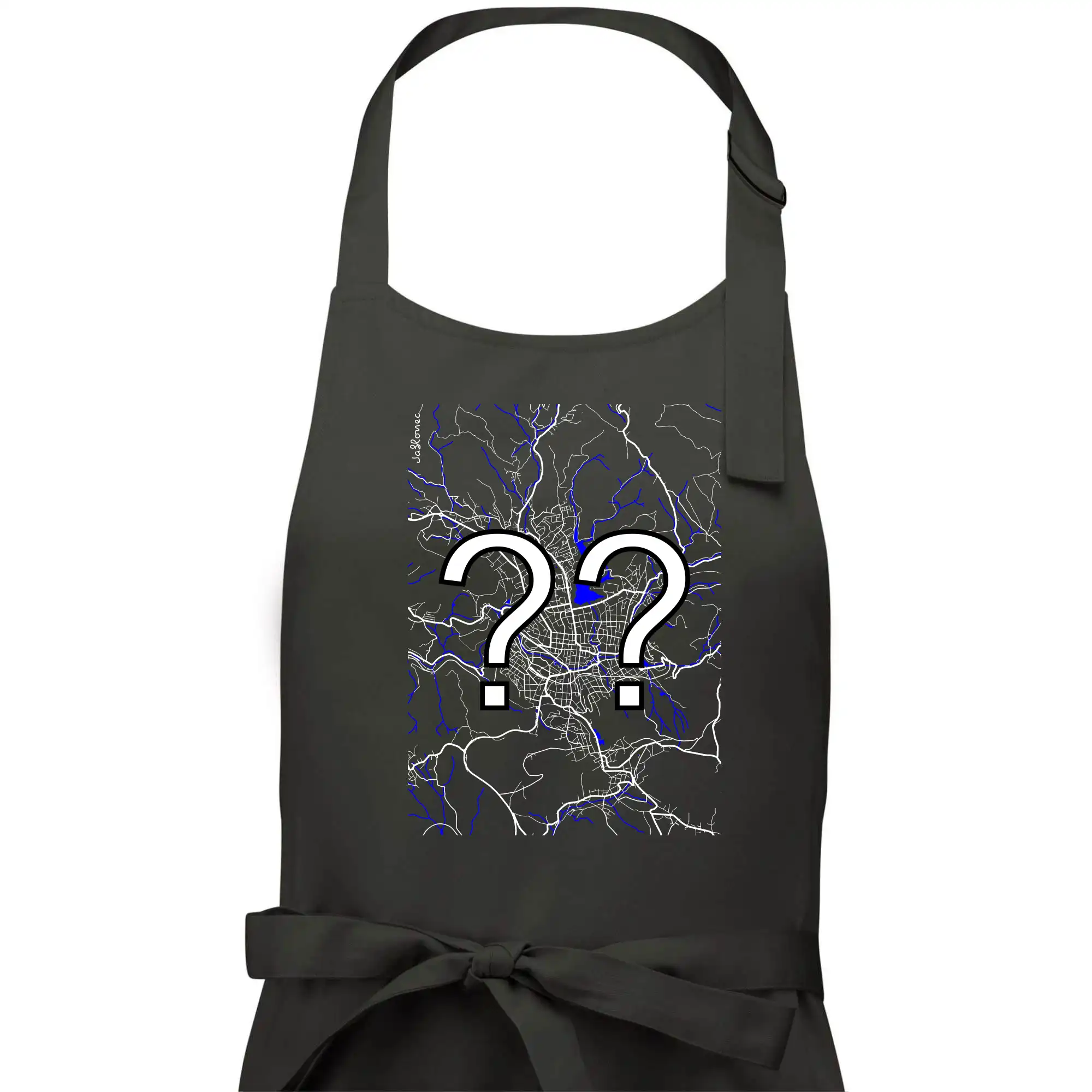 Vaše město - Mapa s vodními toky