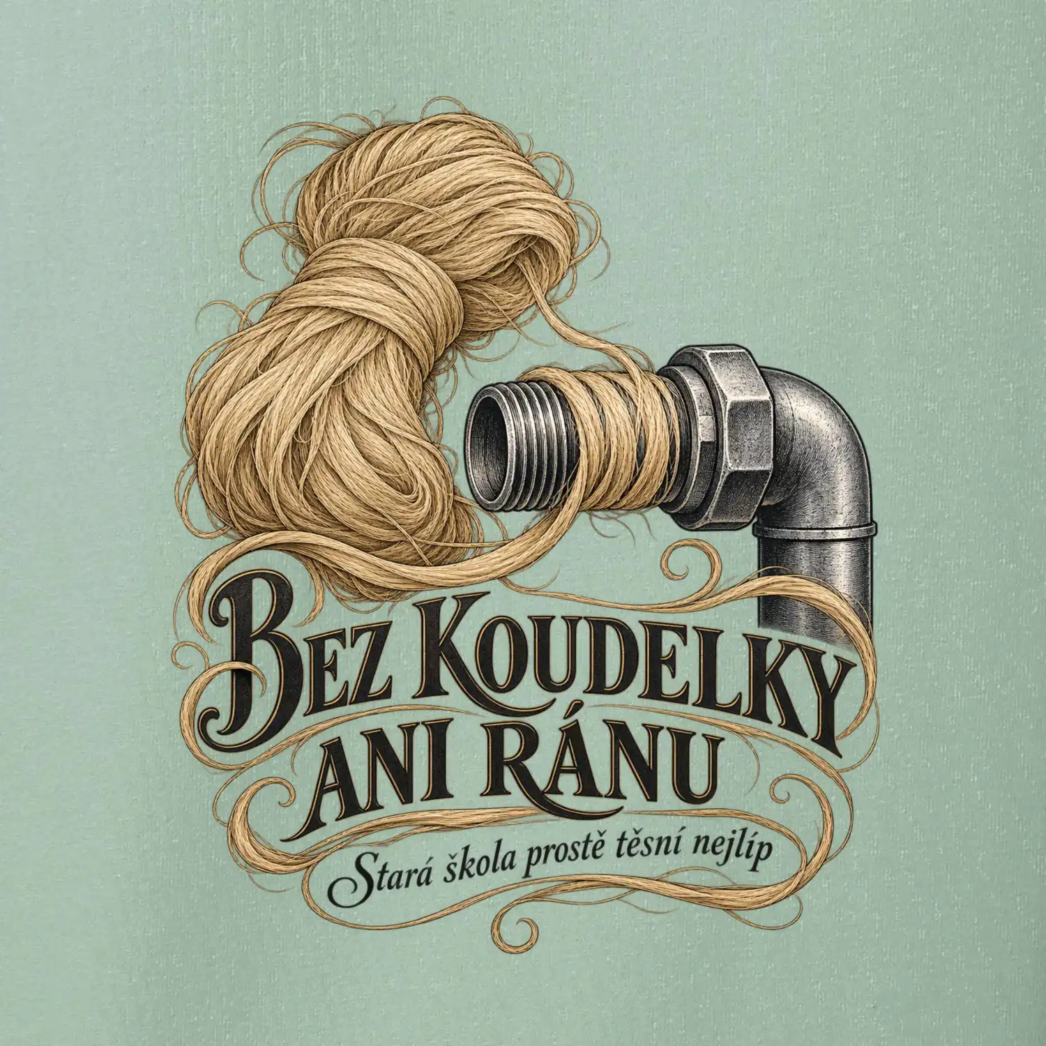 Bez koudelky ani ránu stará škola instalatéra