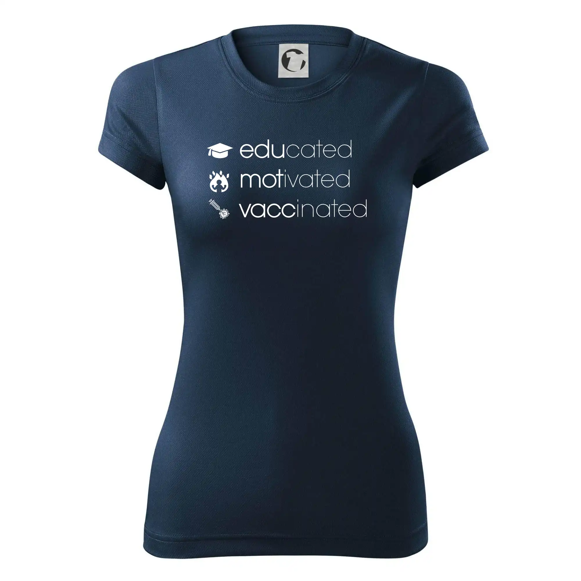 Educated motivated vaccinated