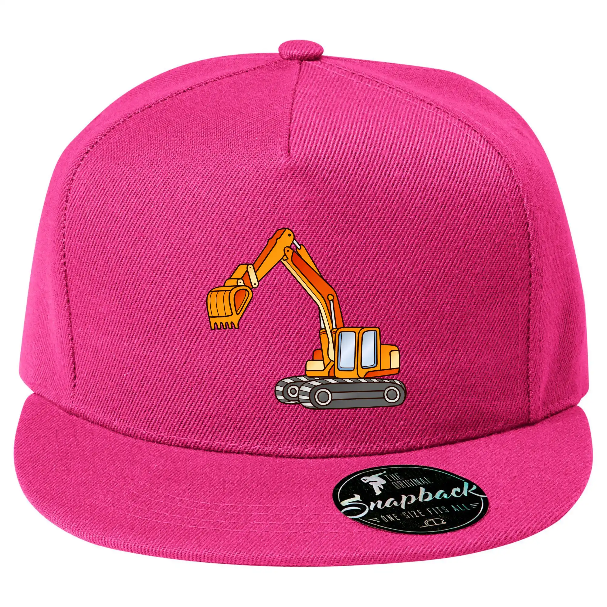 Bagr bez nápisu oranžový