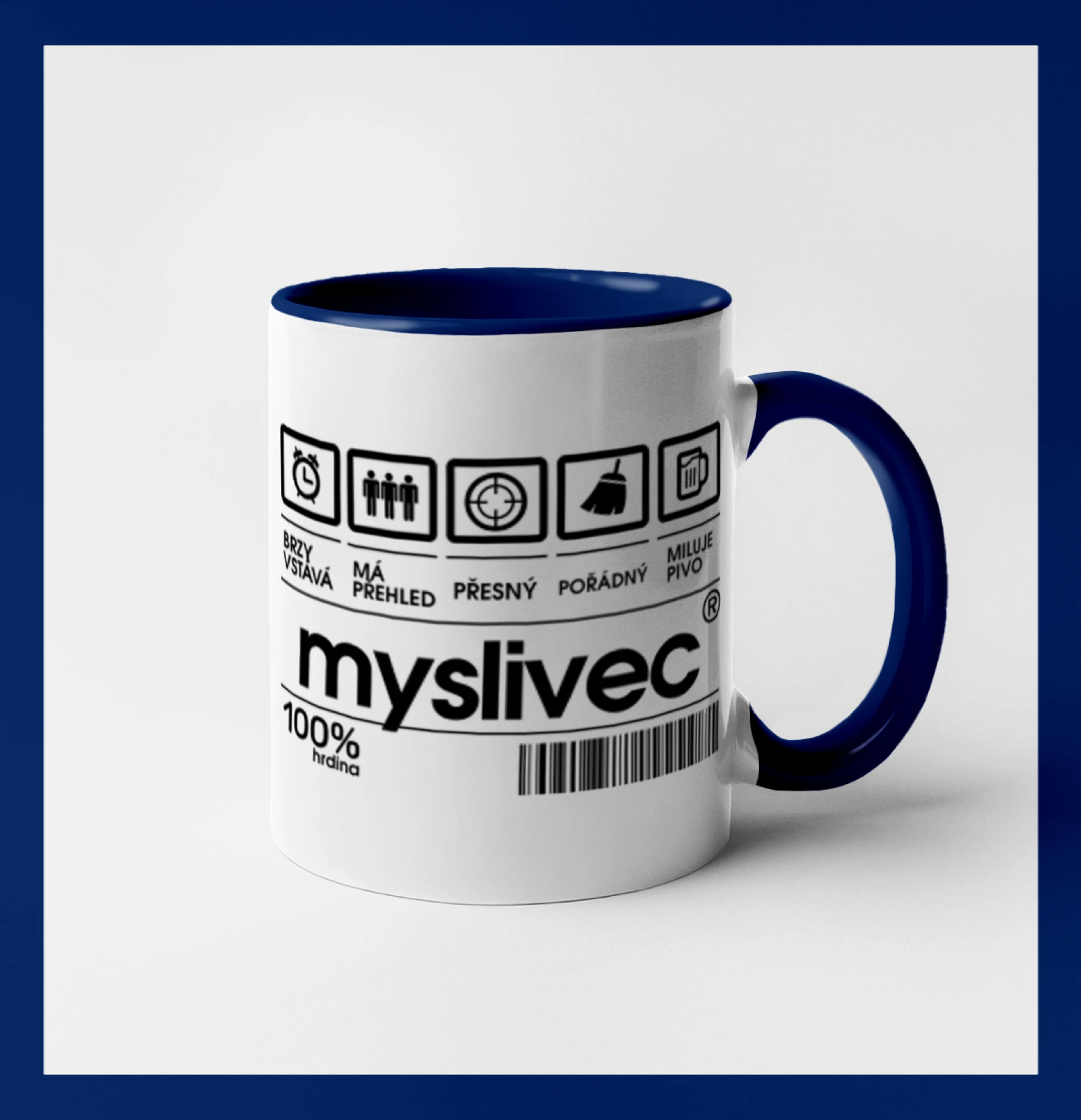 Čárový kód myslivec
