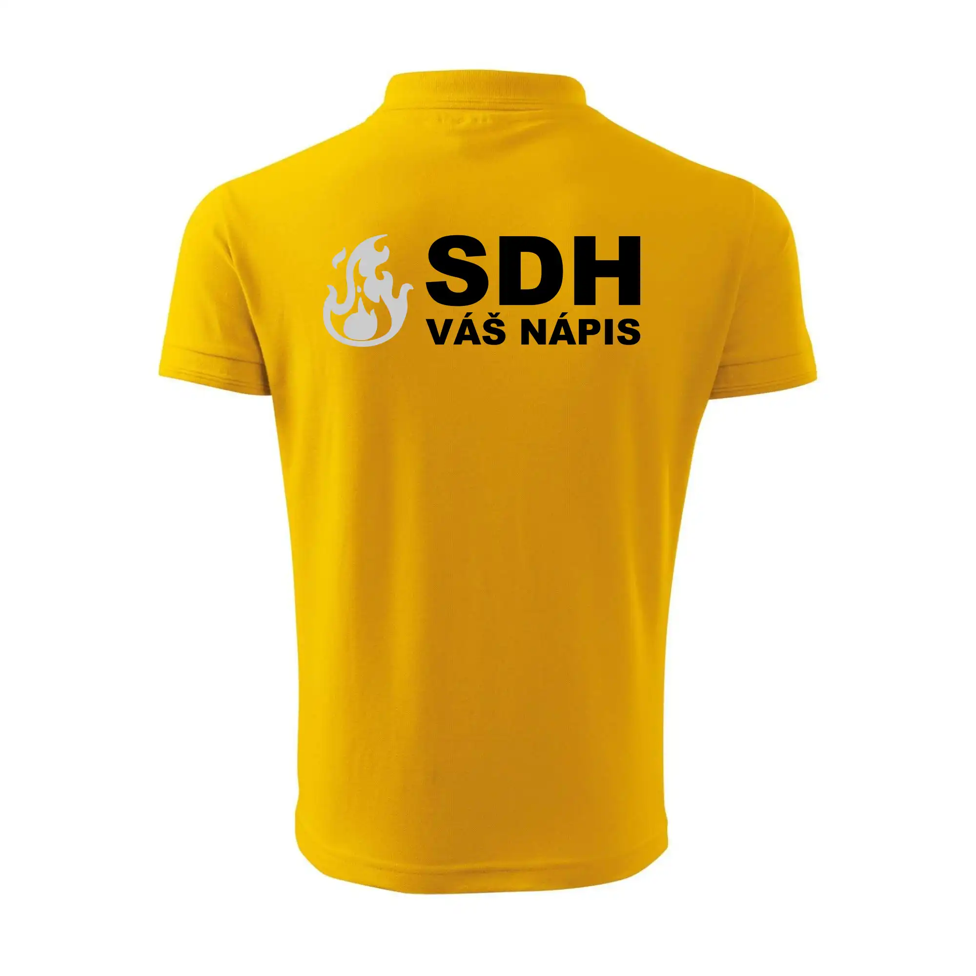 SDH REFLEXNÍ nápis (oheň, firesport, název sboru - vlastní nápis)