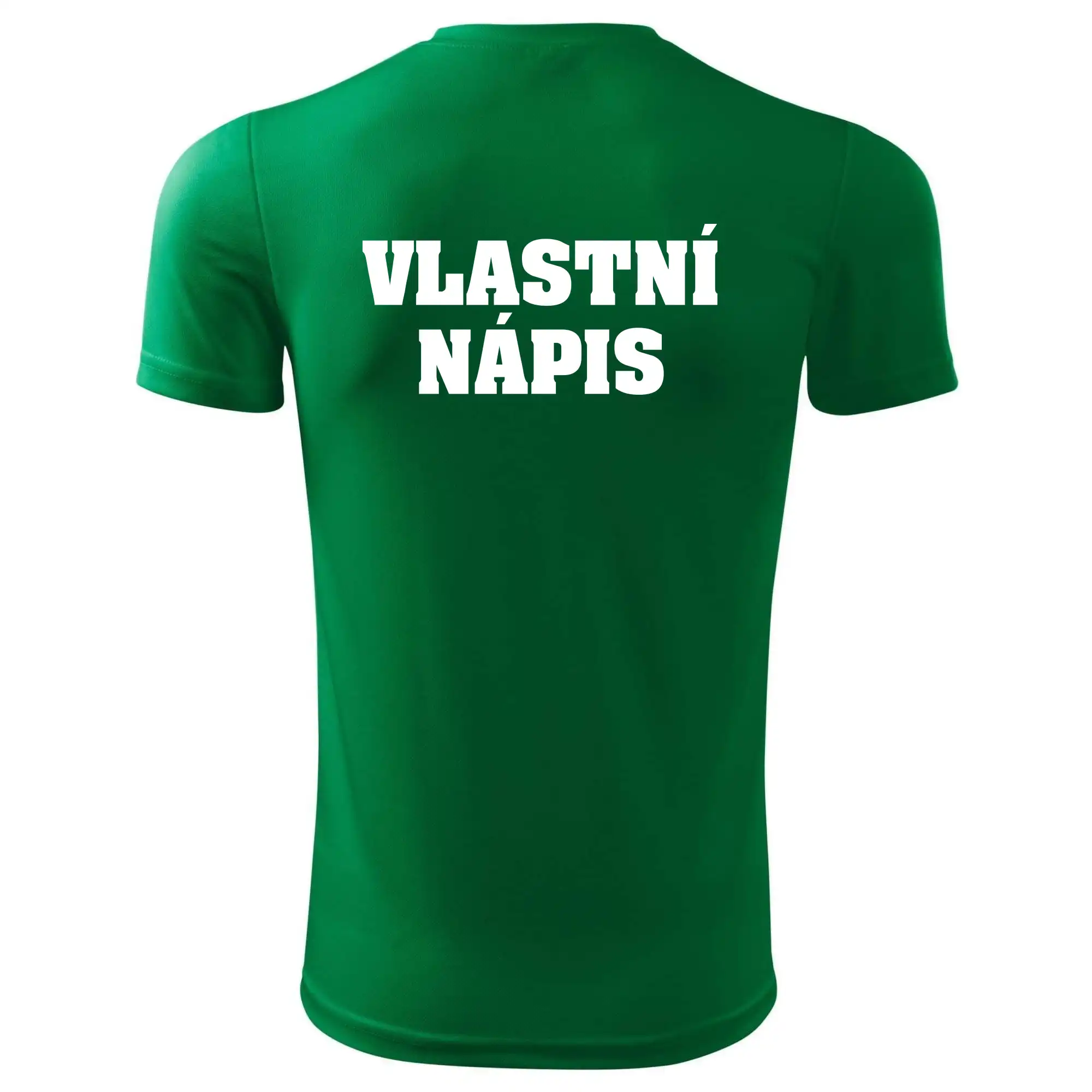 Hvězda života - vlastní nápis vpředu a vzadu