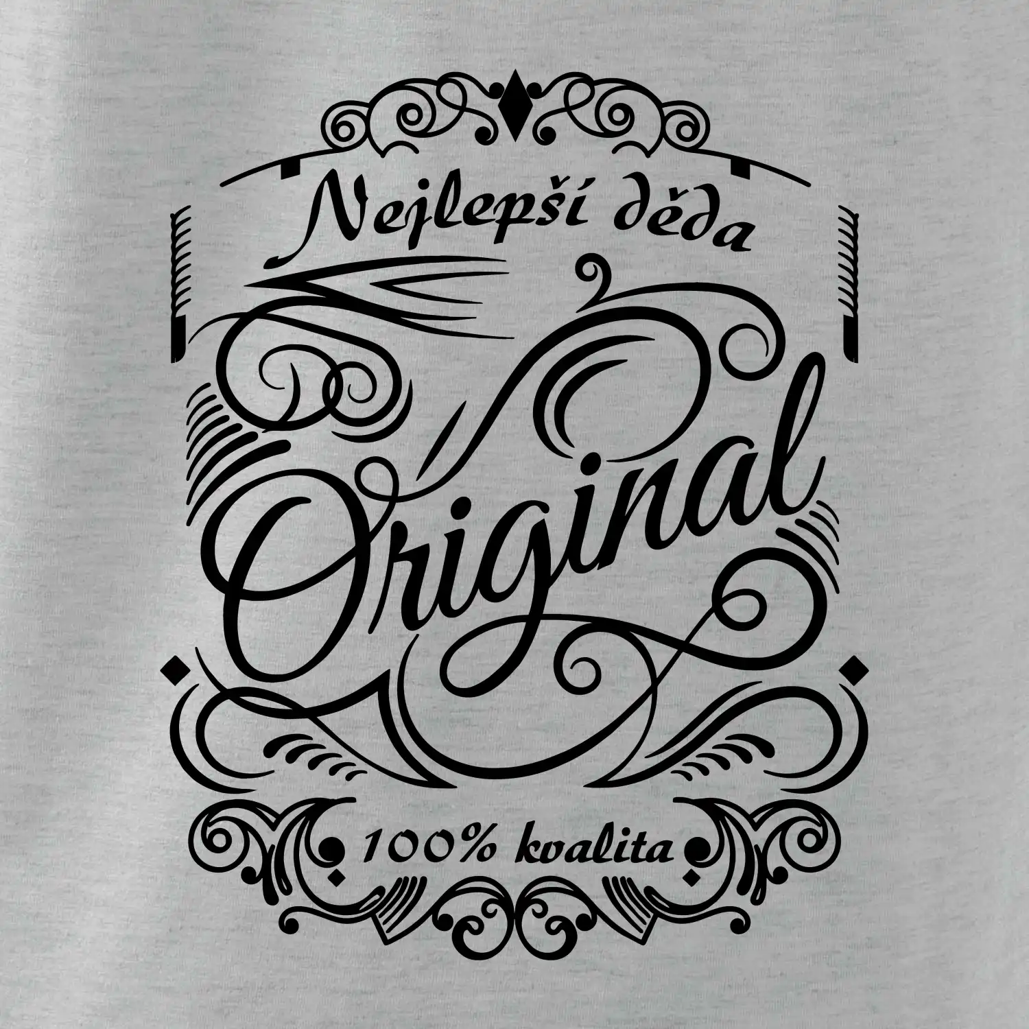 Vintage nejlepší deda 100% kvalita