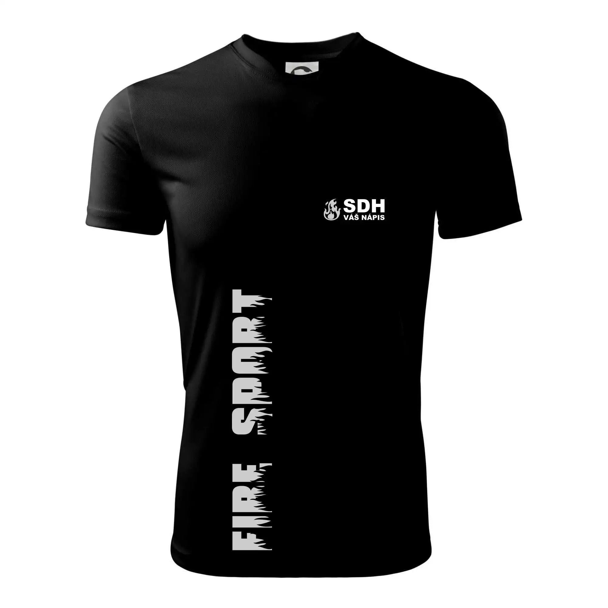 SDH REFLEXNÍ nápis (oheň, firesport, název sboru - vlastní nápis)