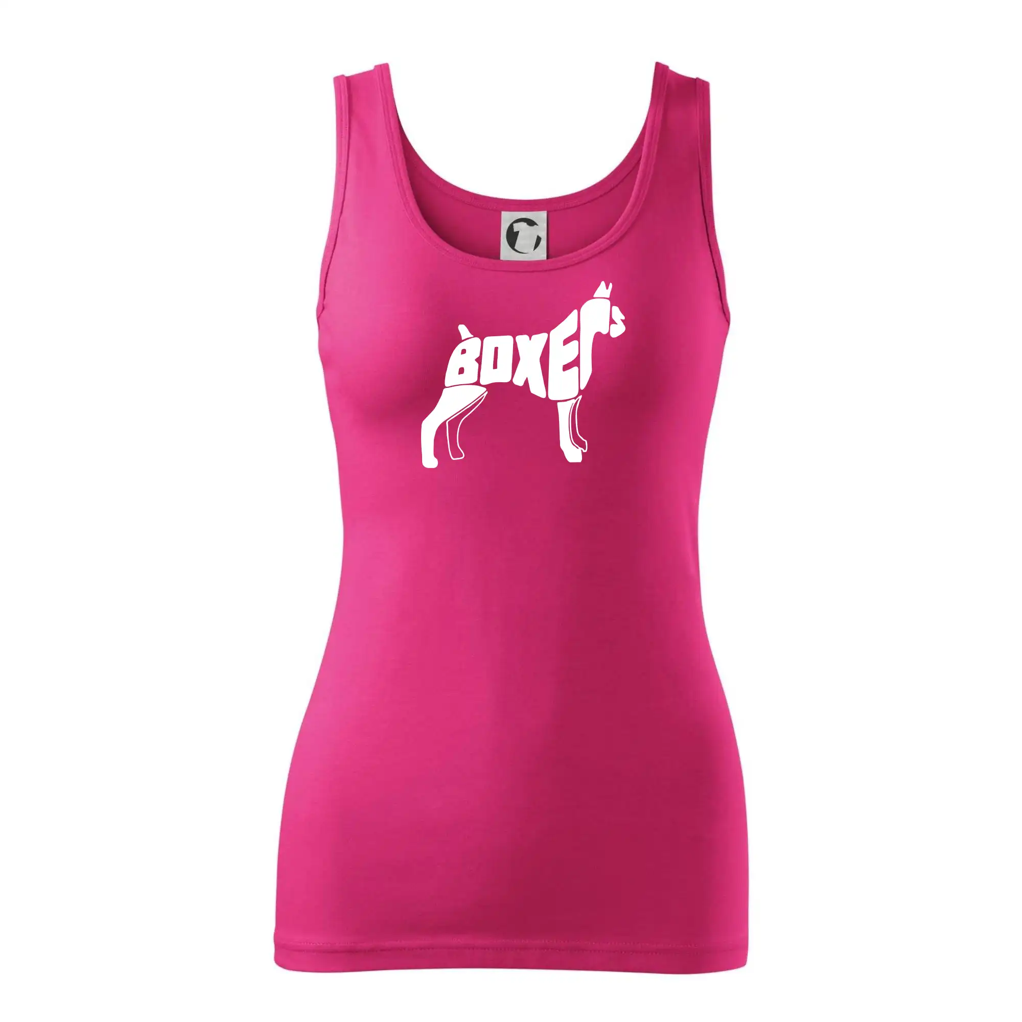 Boxer nápis v těle