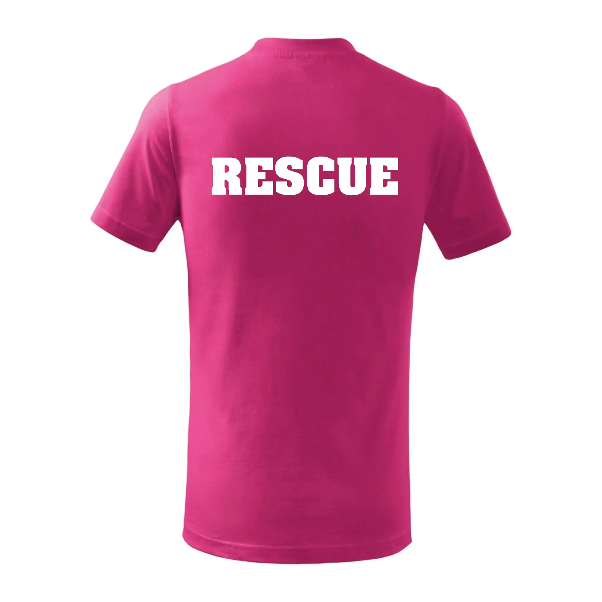 Rescue - Hvězda na prsu +  nápis na zádech
