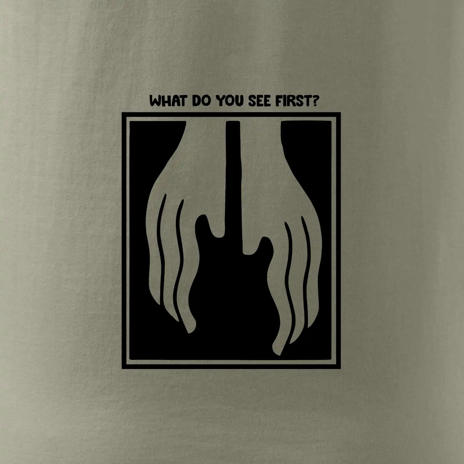 What do you see first? Kytara - Ruce