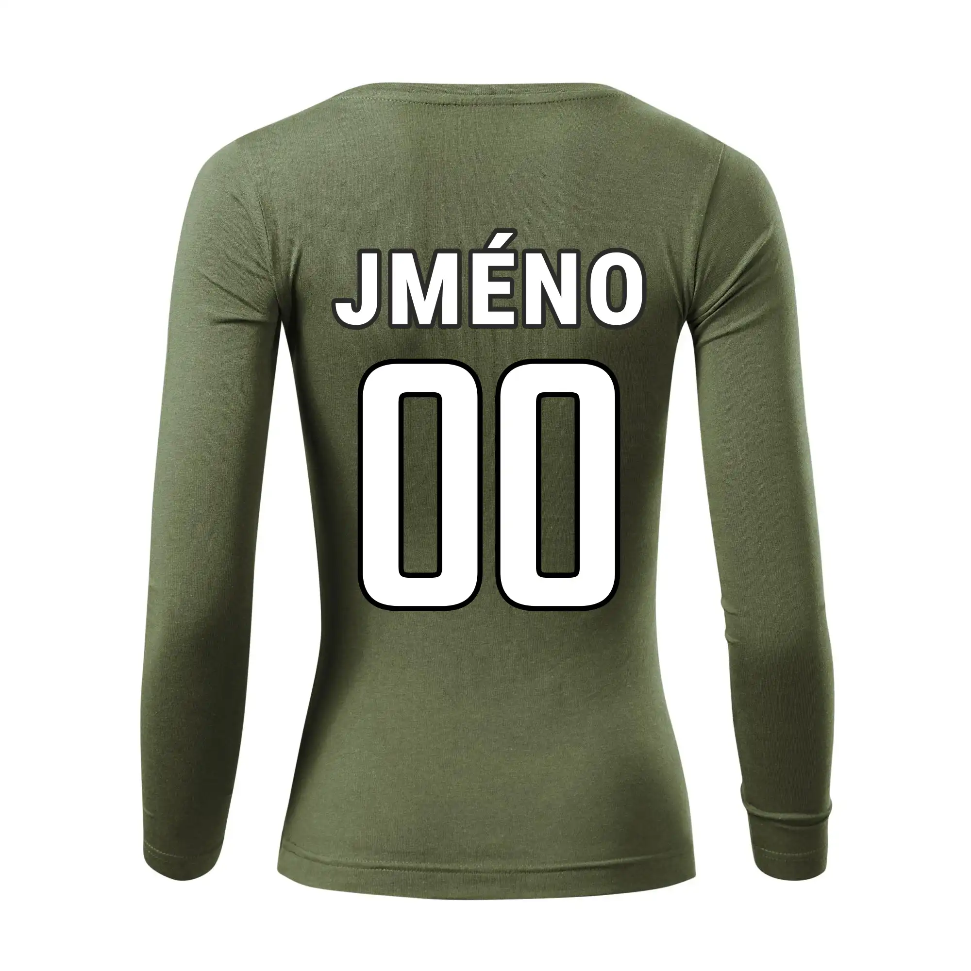 Florbalový  dres - vlastní jméno a číslo