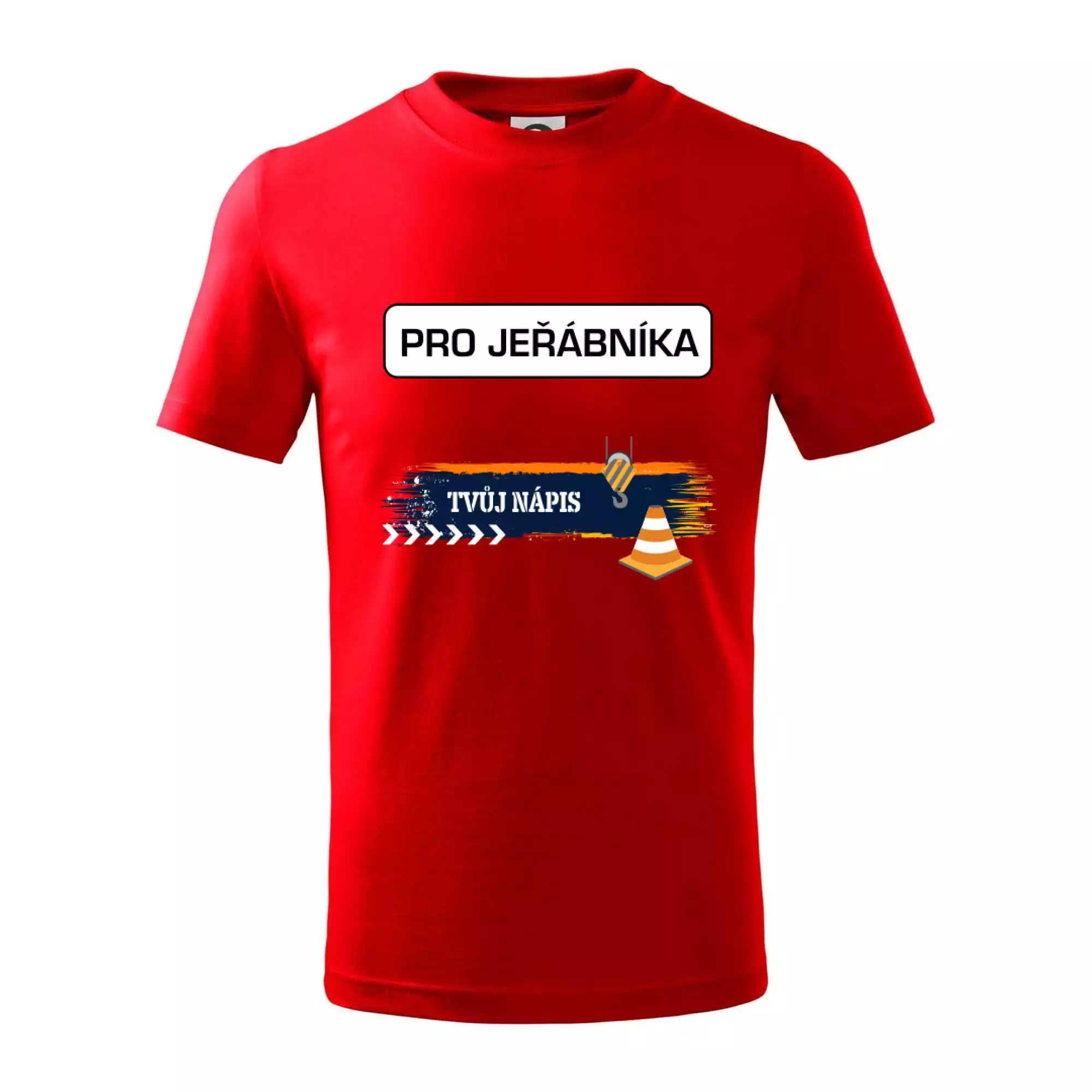 Stavba - vlastní nápis - jeřábník