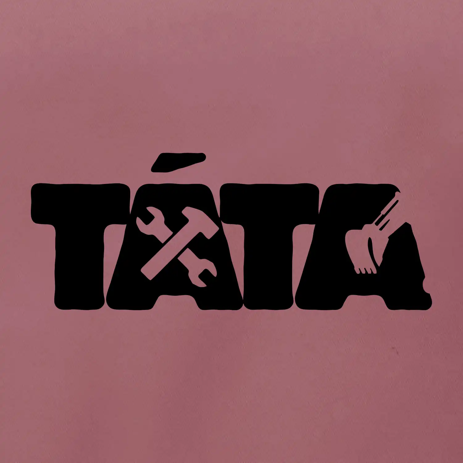 Táta nápis - bagrista