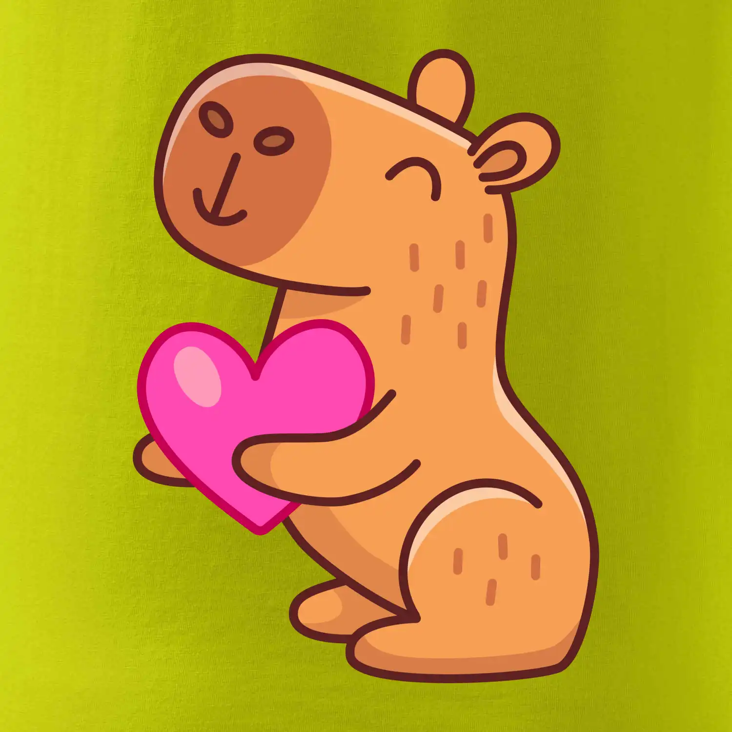 Zamilovaná kapybara