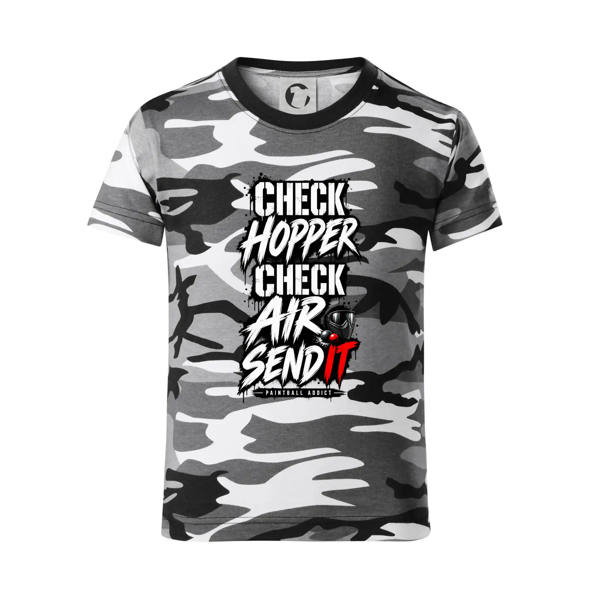 Kontrola zásobníku check hopper air paintball