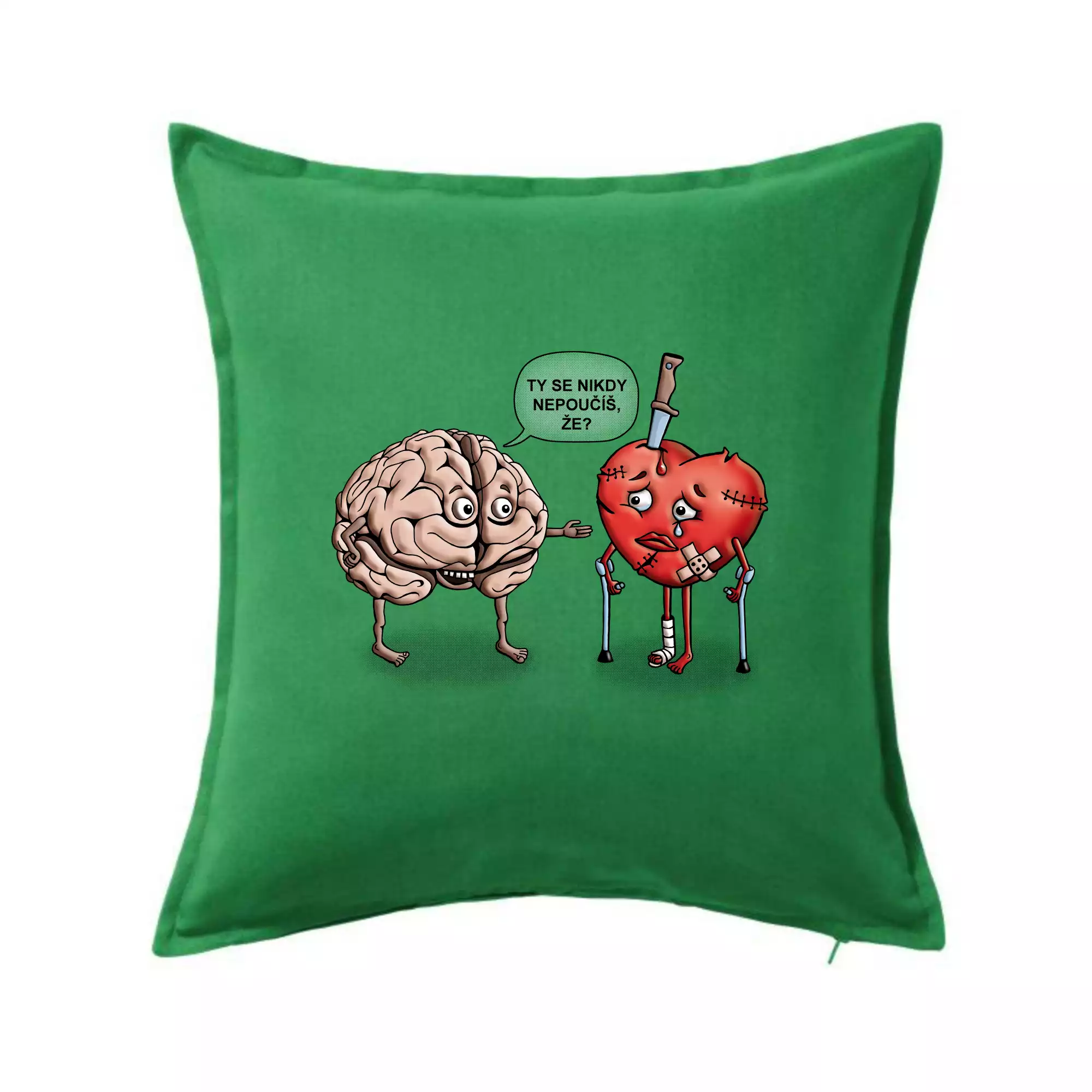 Mozek a srdce - poučení (Hana-creative)