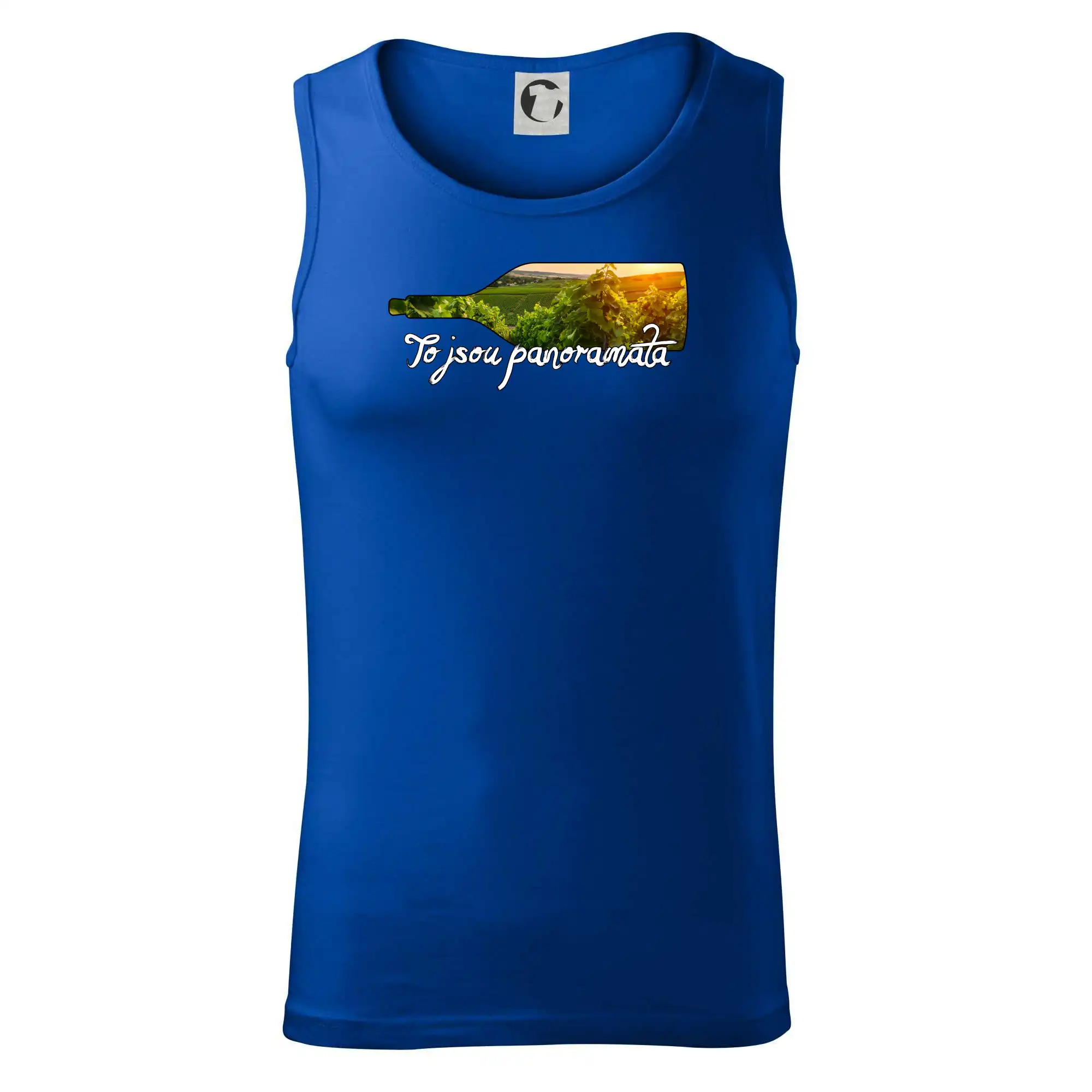 To jsou panoramata vinice