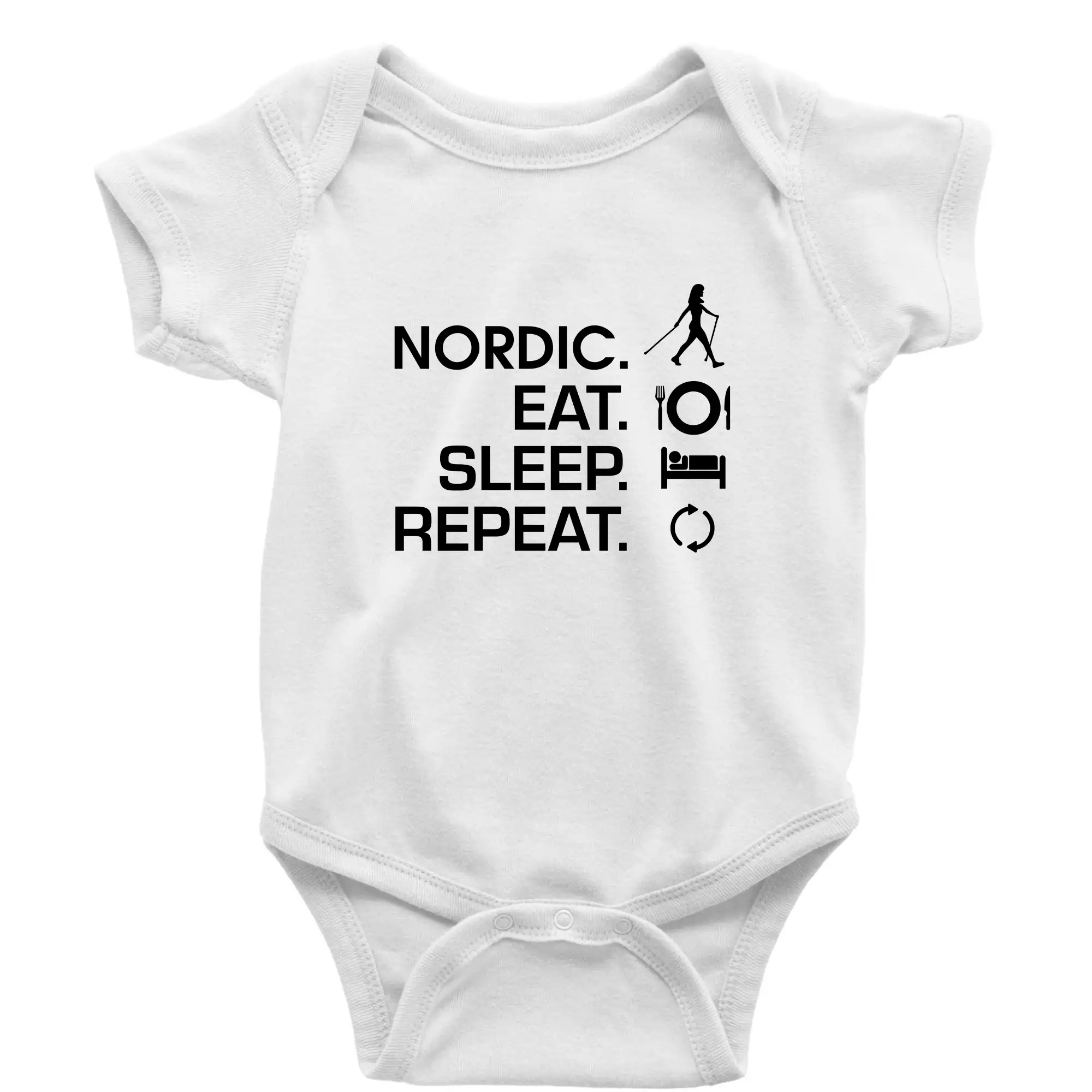 Nordic walking eat sleep
