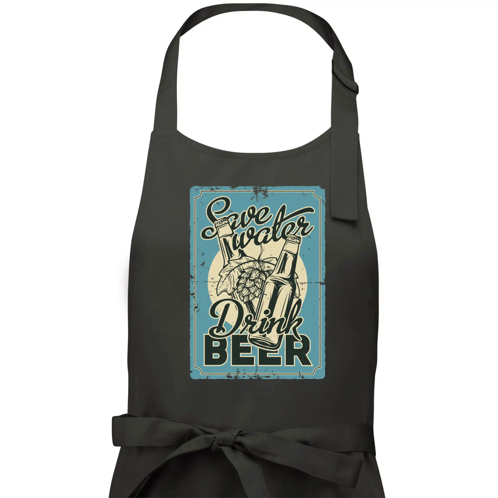 Save water drink beer poster