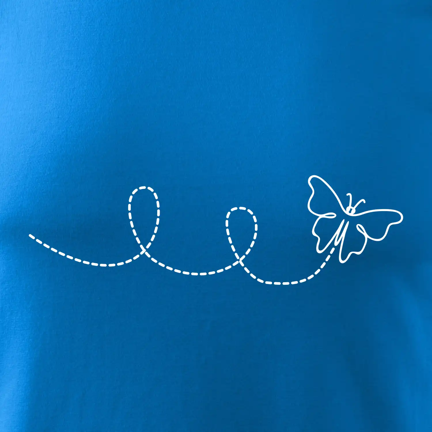 Dráha letu motýla - smyčka